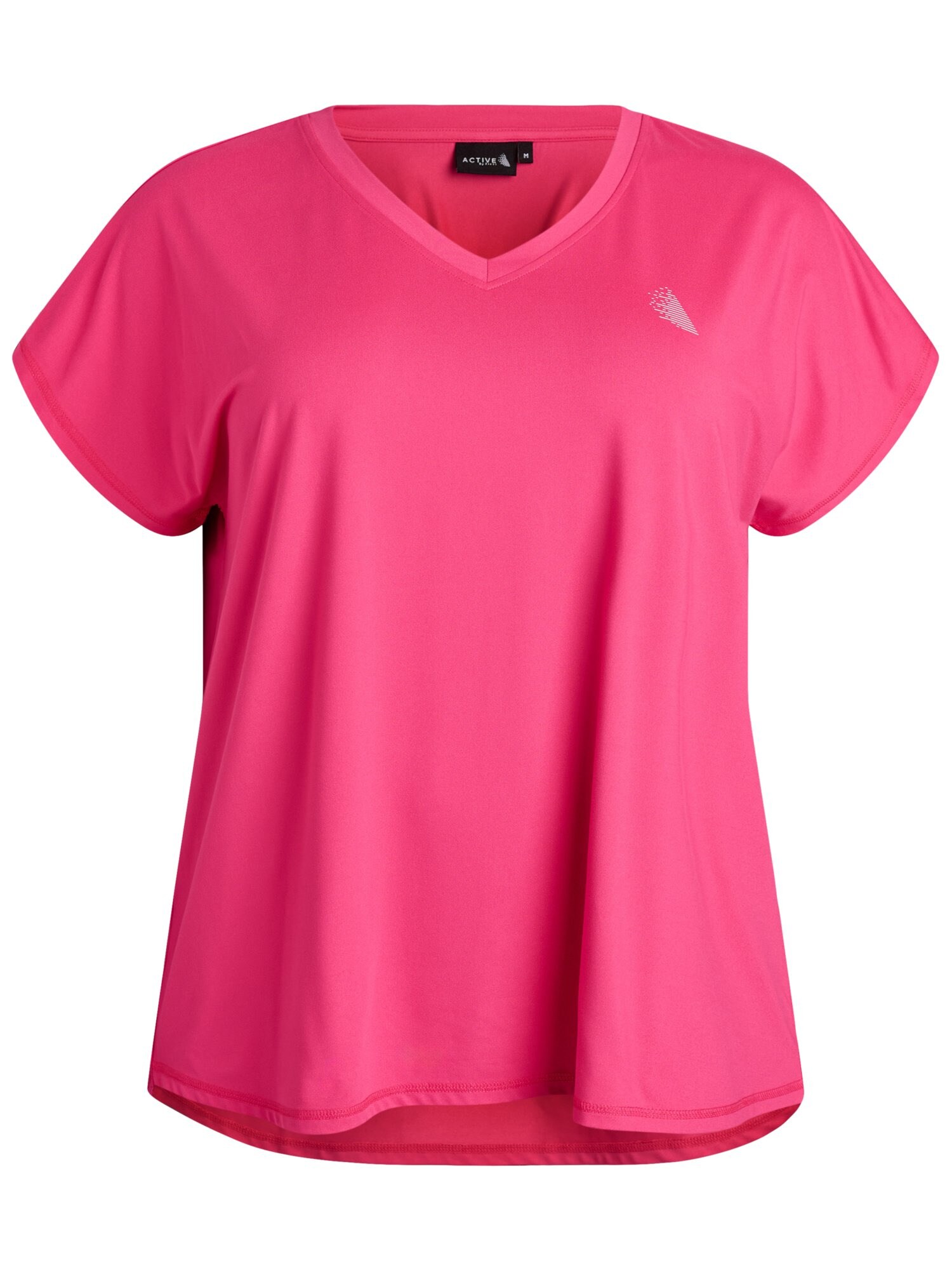 Active by Zizzi Tricou Basic  gri deschis / roz