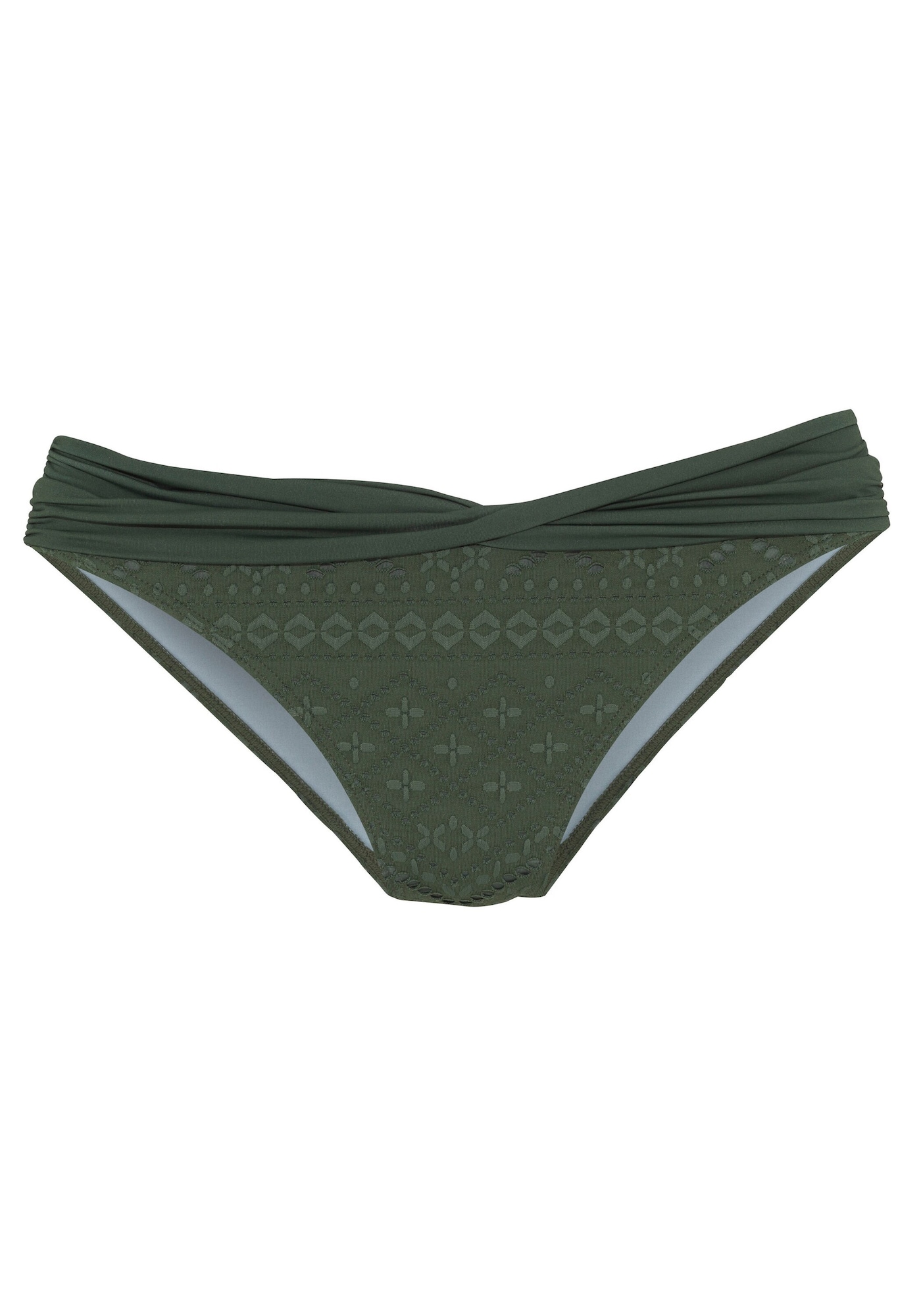 LASCANA Slip costum de baie  oliv