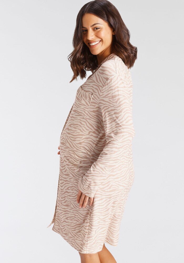 LASCANA Umstand Nachthemd Damen Größe M rosa