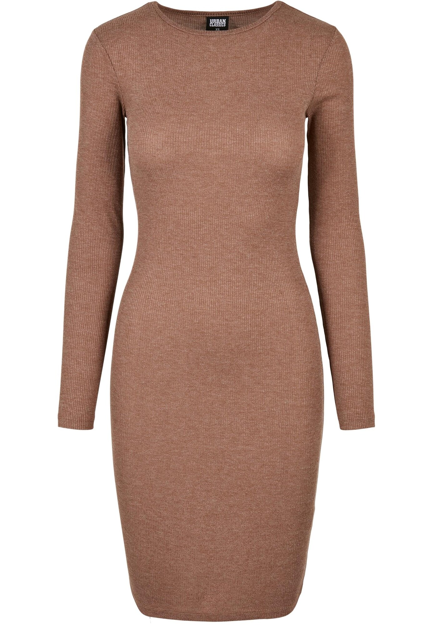 Urban Classics Rochie tricotat  maro caramel