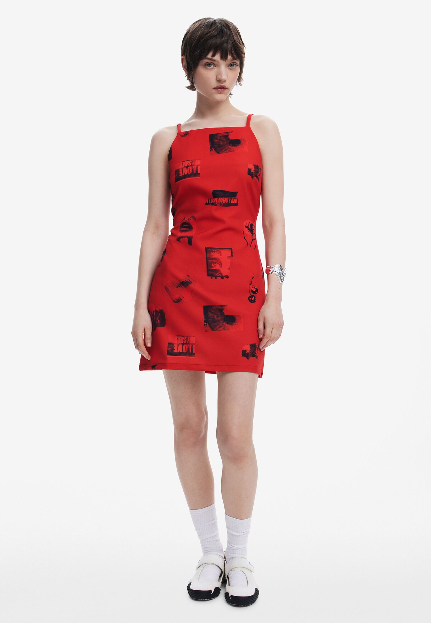 Desigual Ruha  piros / fekete akciós termékkép 1