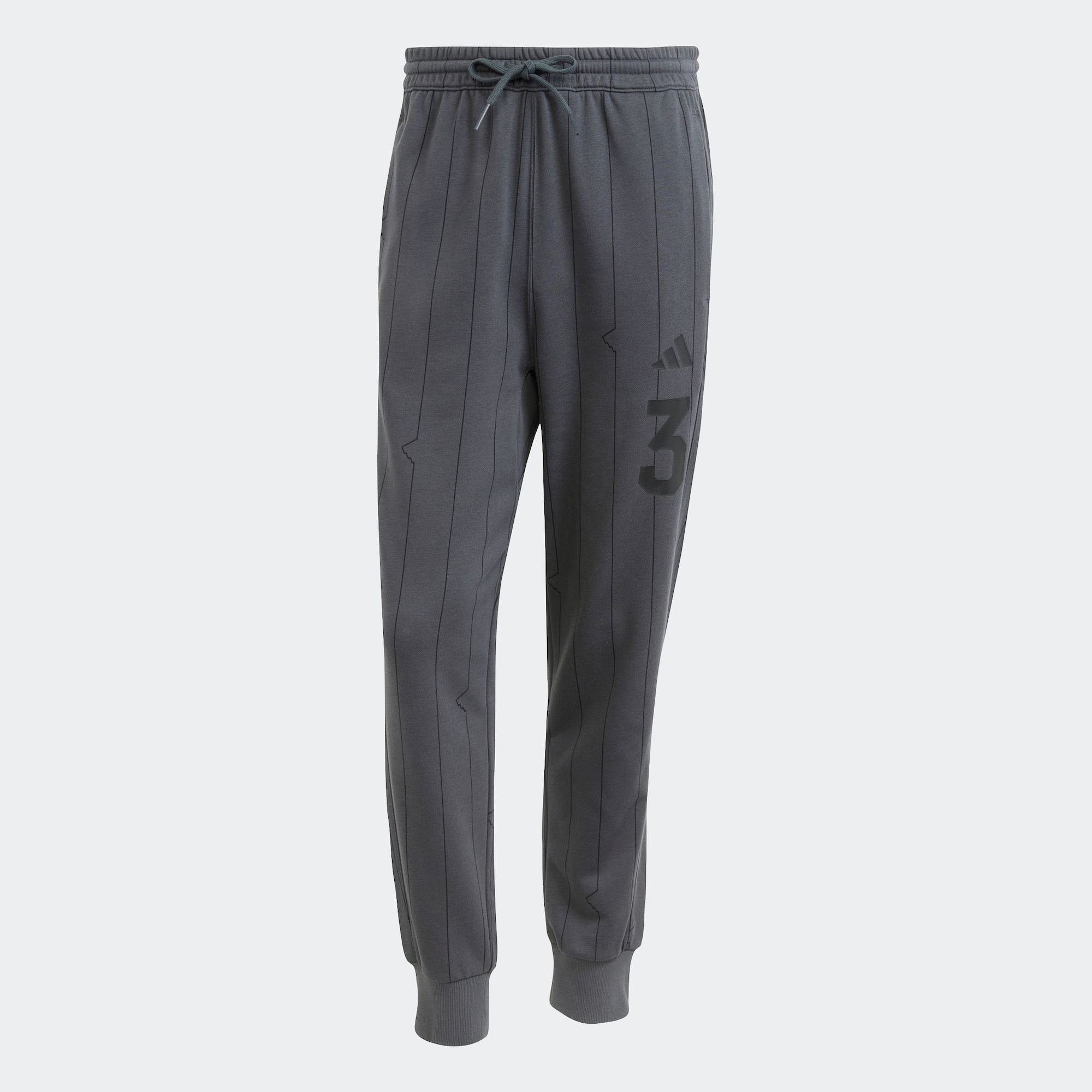 ADIDAS SPORTSWEAR Pantaloni sport Seasonal Essentials  gri închis / negru