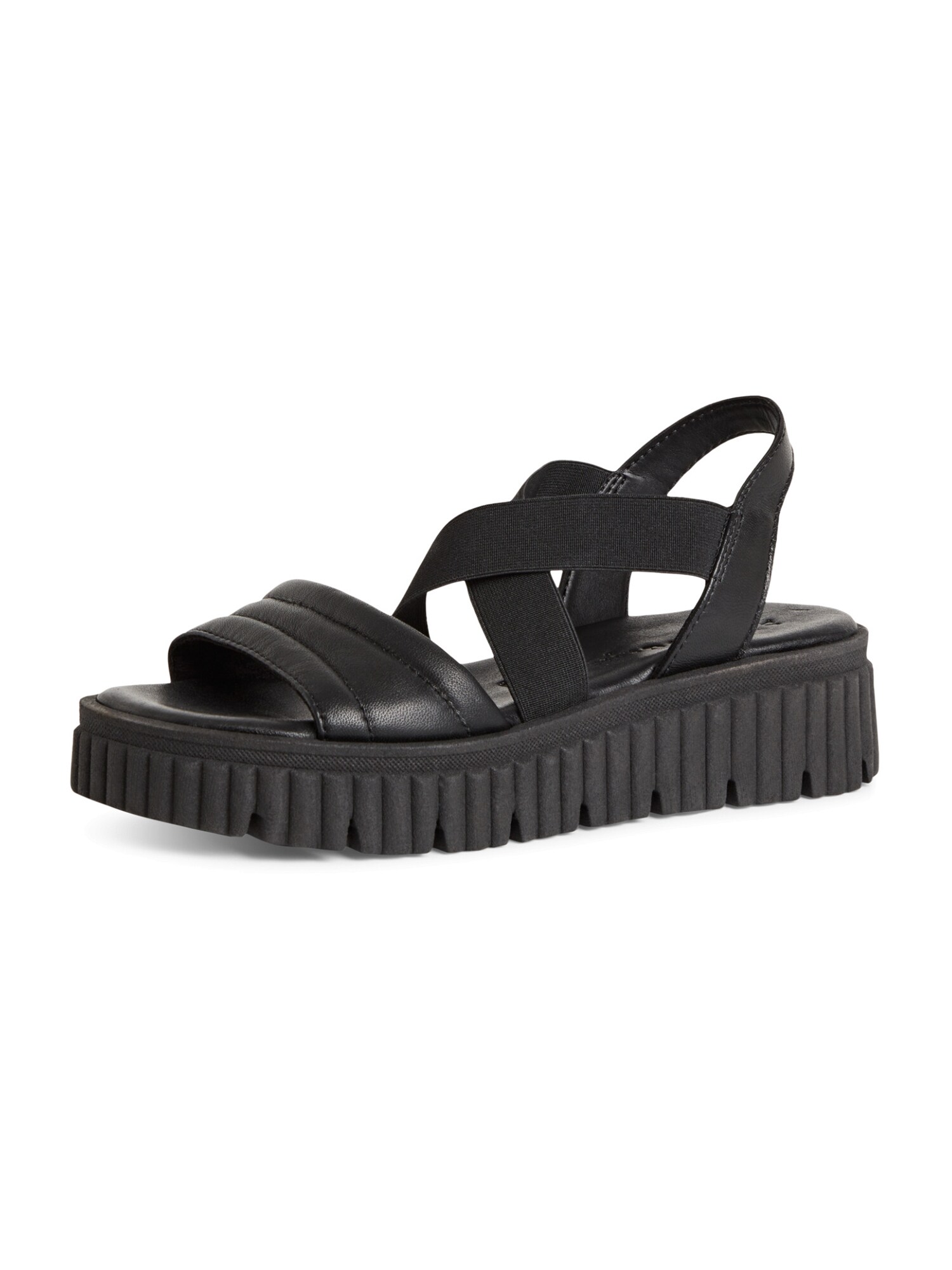 Tamaris Sandále  čierna
