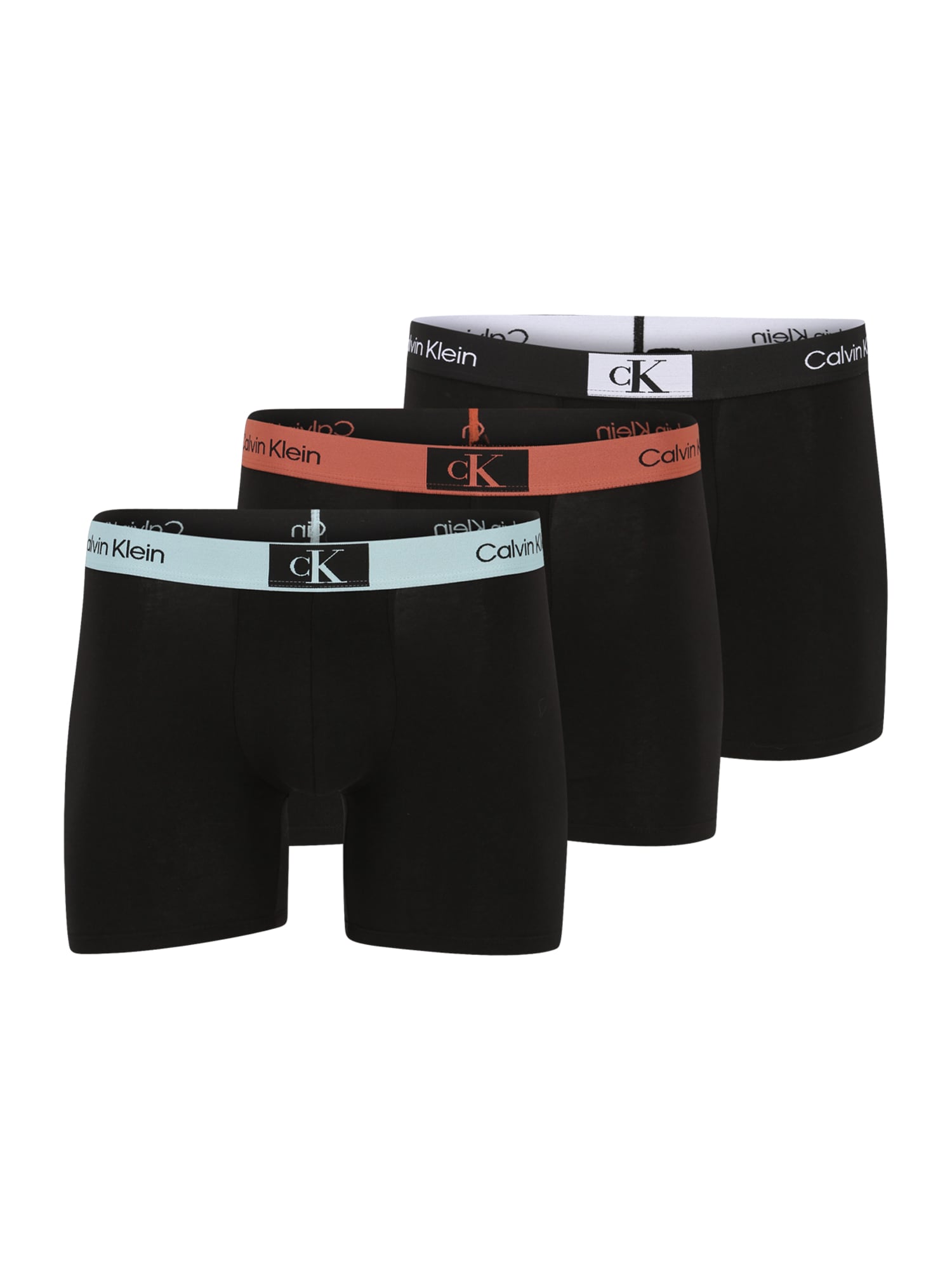 Calvin Klein Underwear Boxeralsók  menta / narancs / fekete / fehér