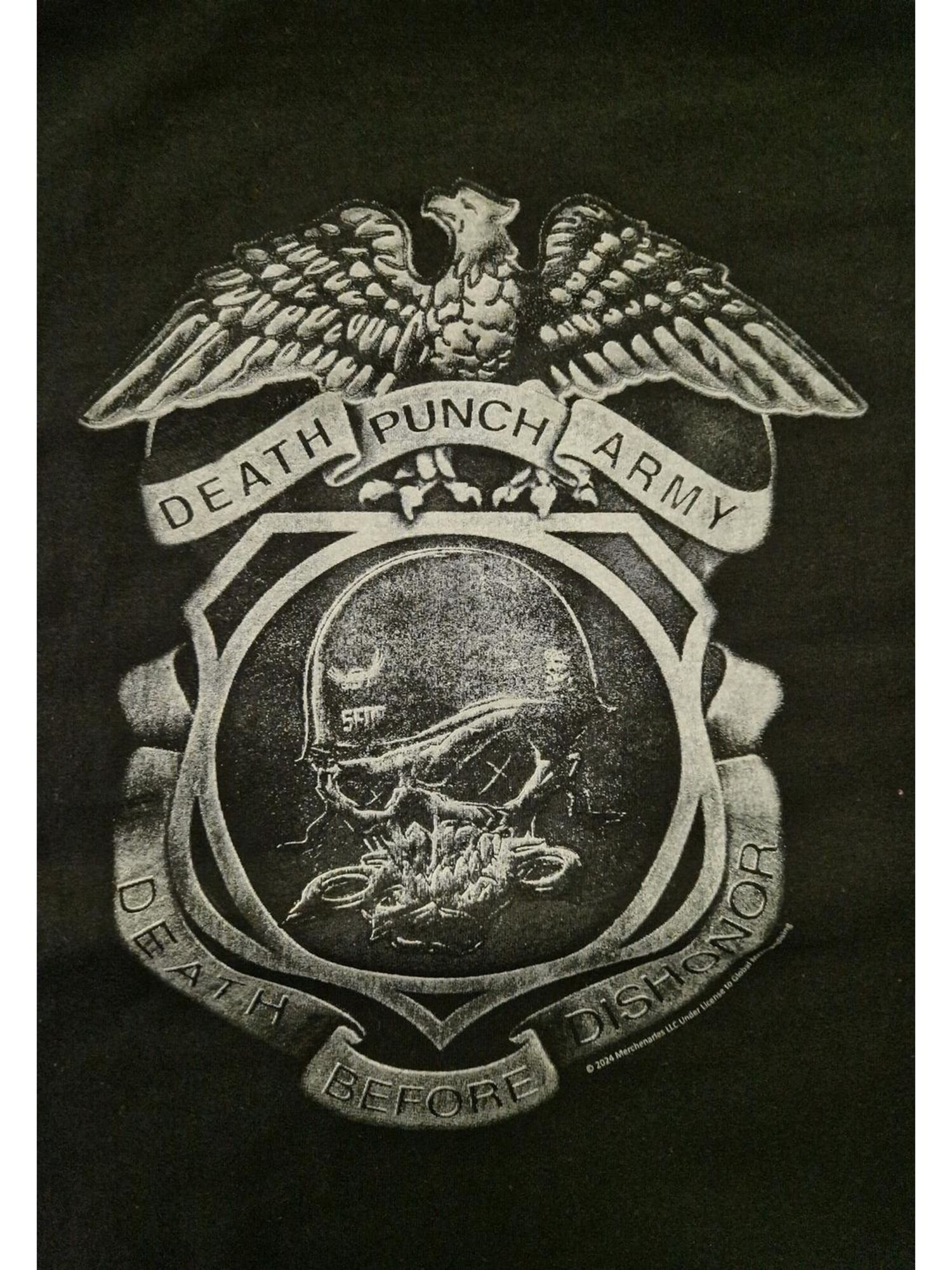 Five Finger Death Punch Sudadera 'Five Finger Death Punch EnForcer Kapuzenpullover'  negro – imagen 3