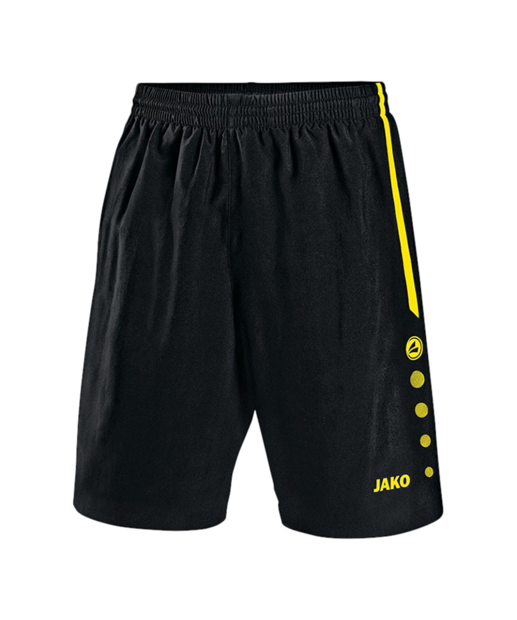JAKO Pantaloni sport  galben / negru