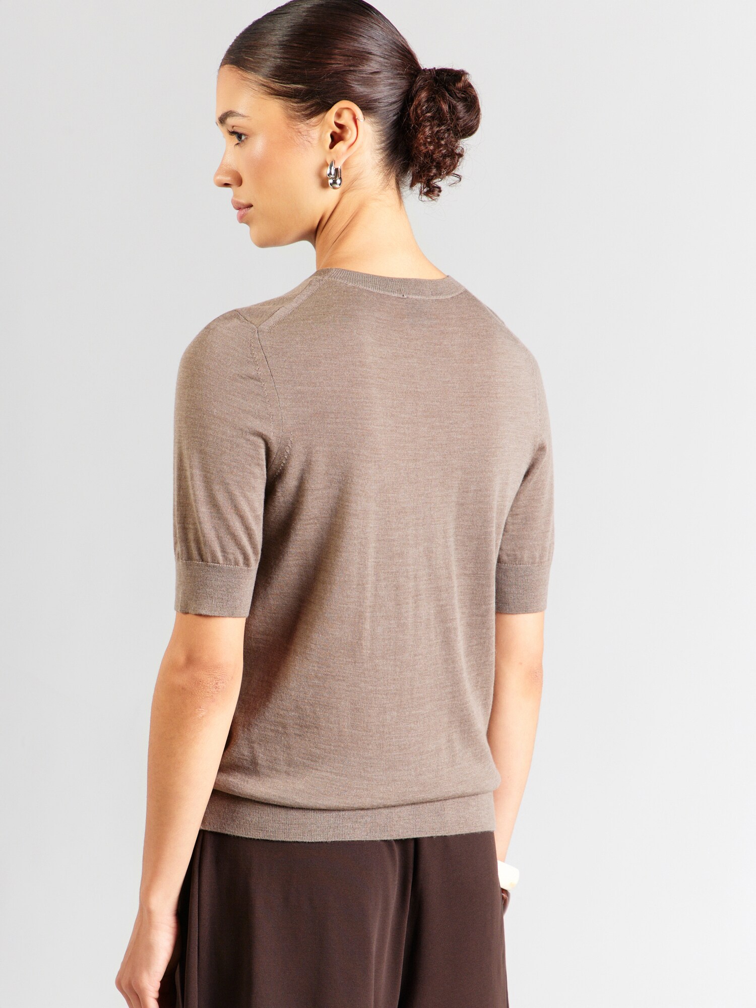 BOSS Jersey 'Farbella' marrón – imagen 3
