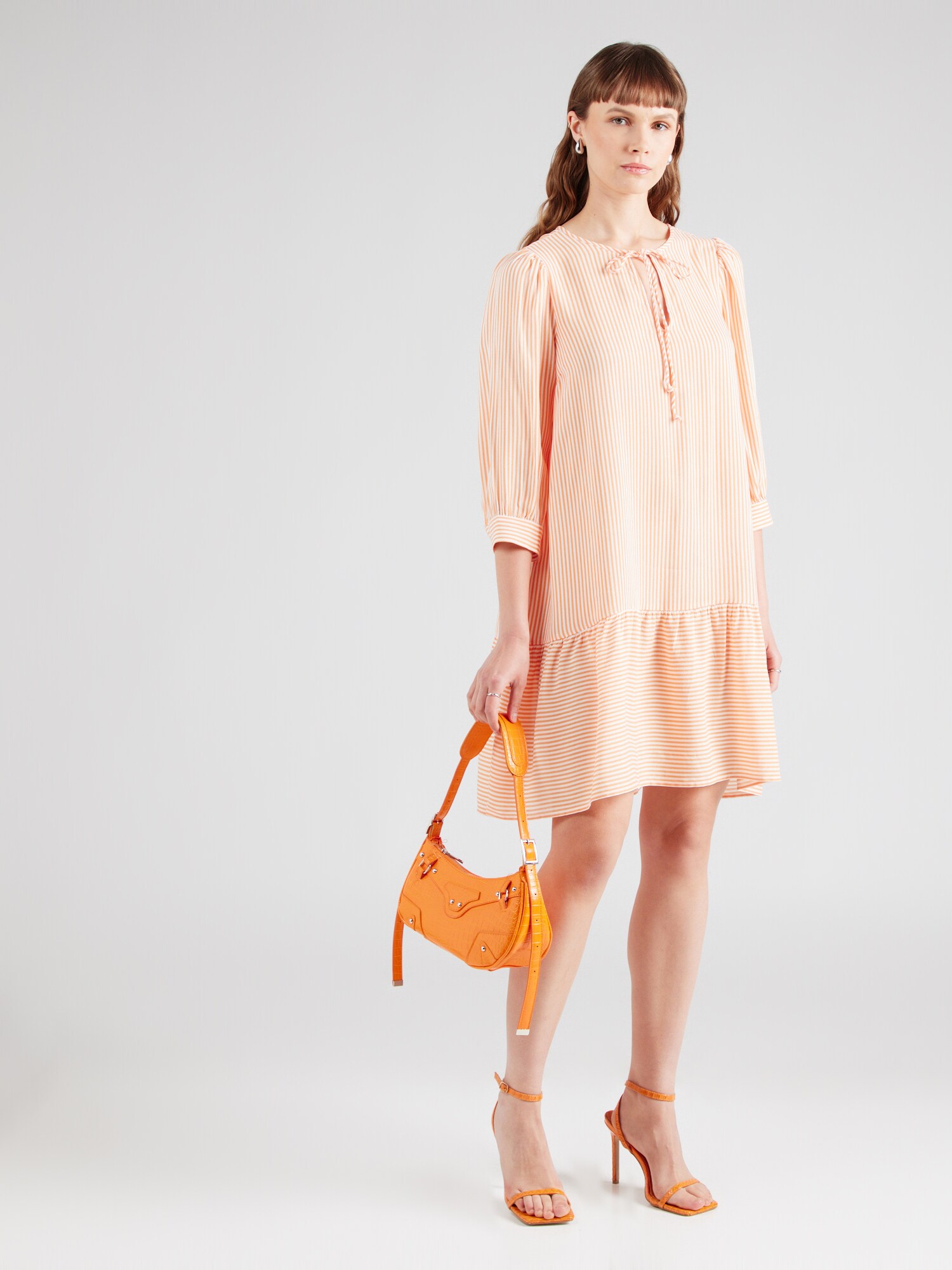 VERO MODA Ruha  narancs / fehér termék 2. képe