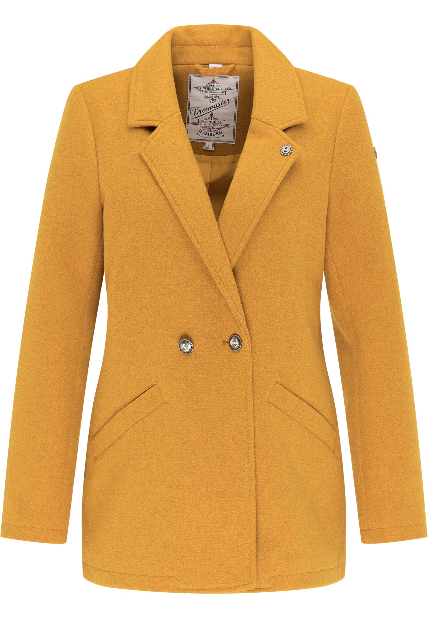 DreiMaster Vintage Blazer švarkas  geltona