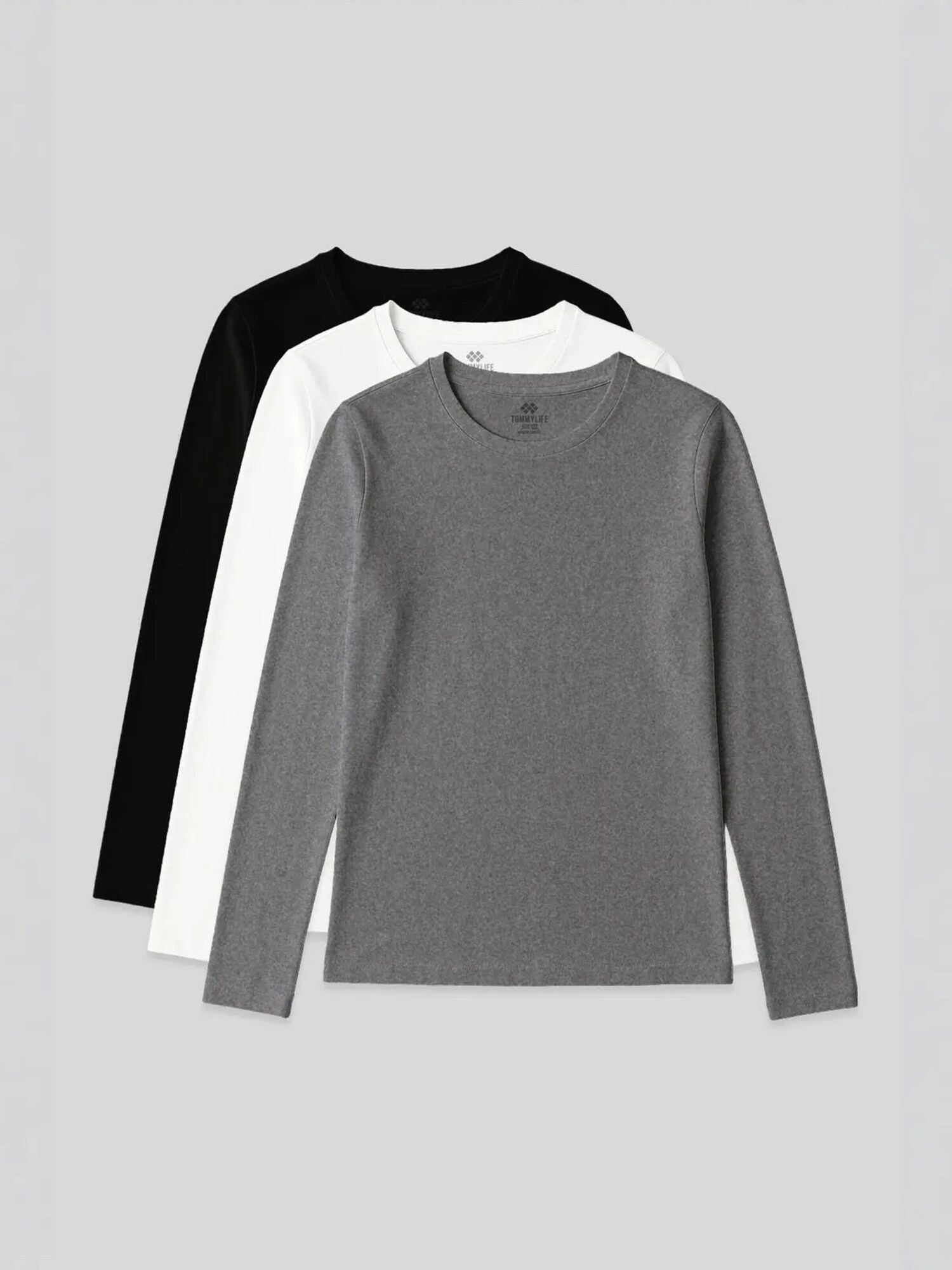 Tommy Life Majica 'T-Shirts' siva