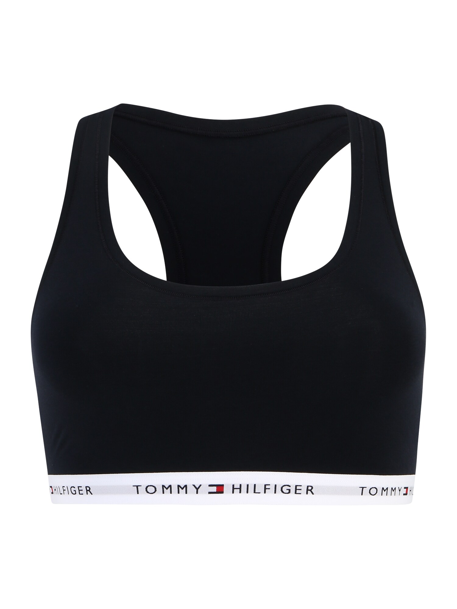 Tommy Hilfiger Underwear Plus Sutien 'Icons'  albastru noapte / sângeriu / alb