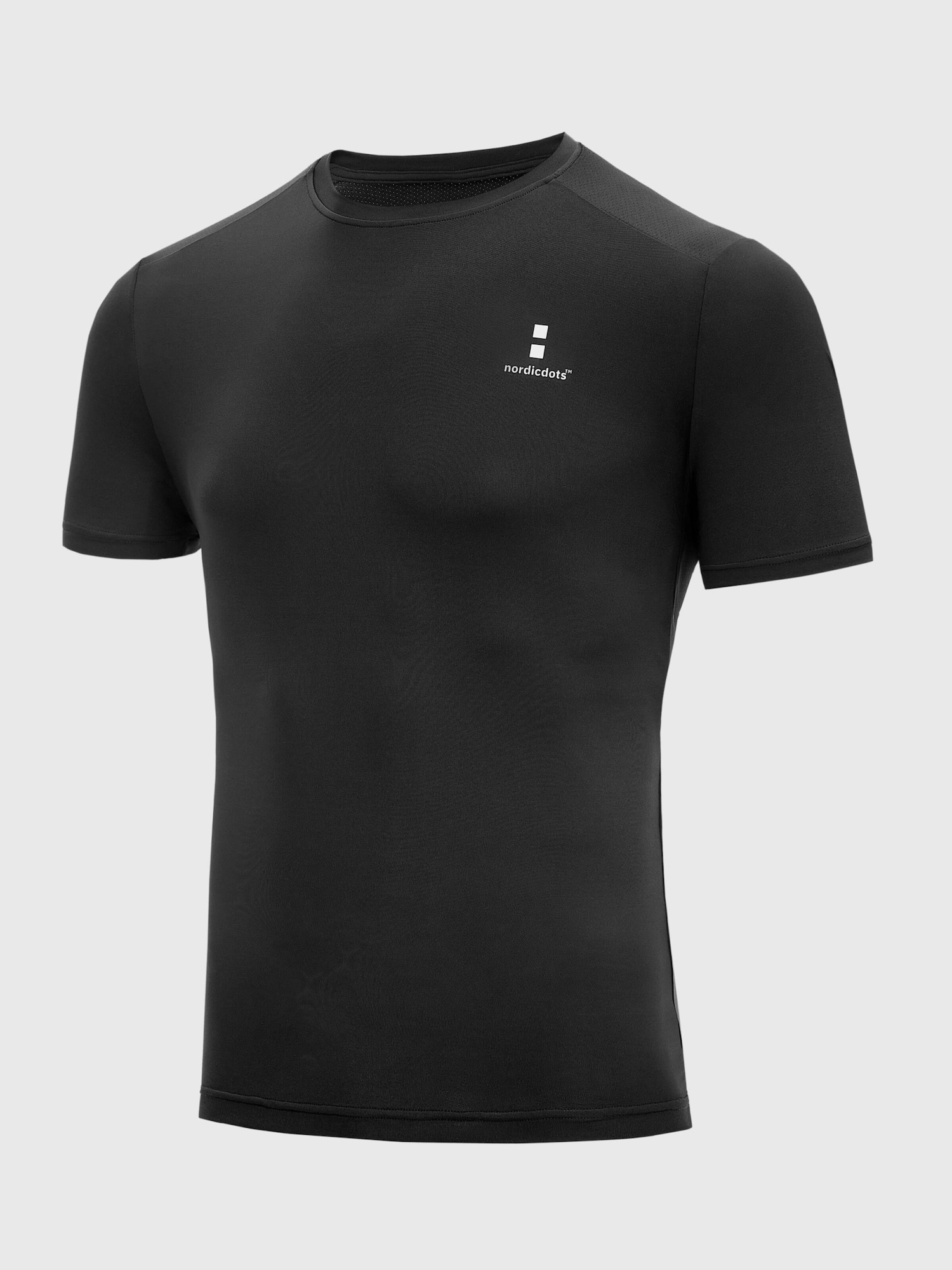 nordicdots Camiseta funcional  negro