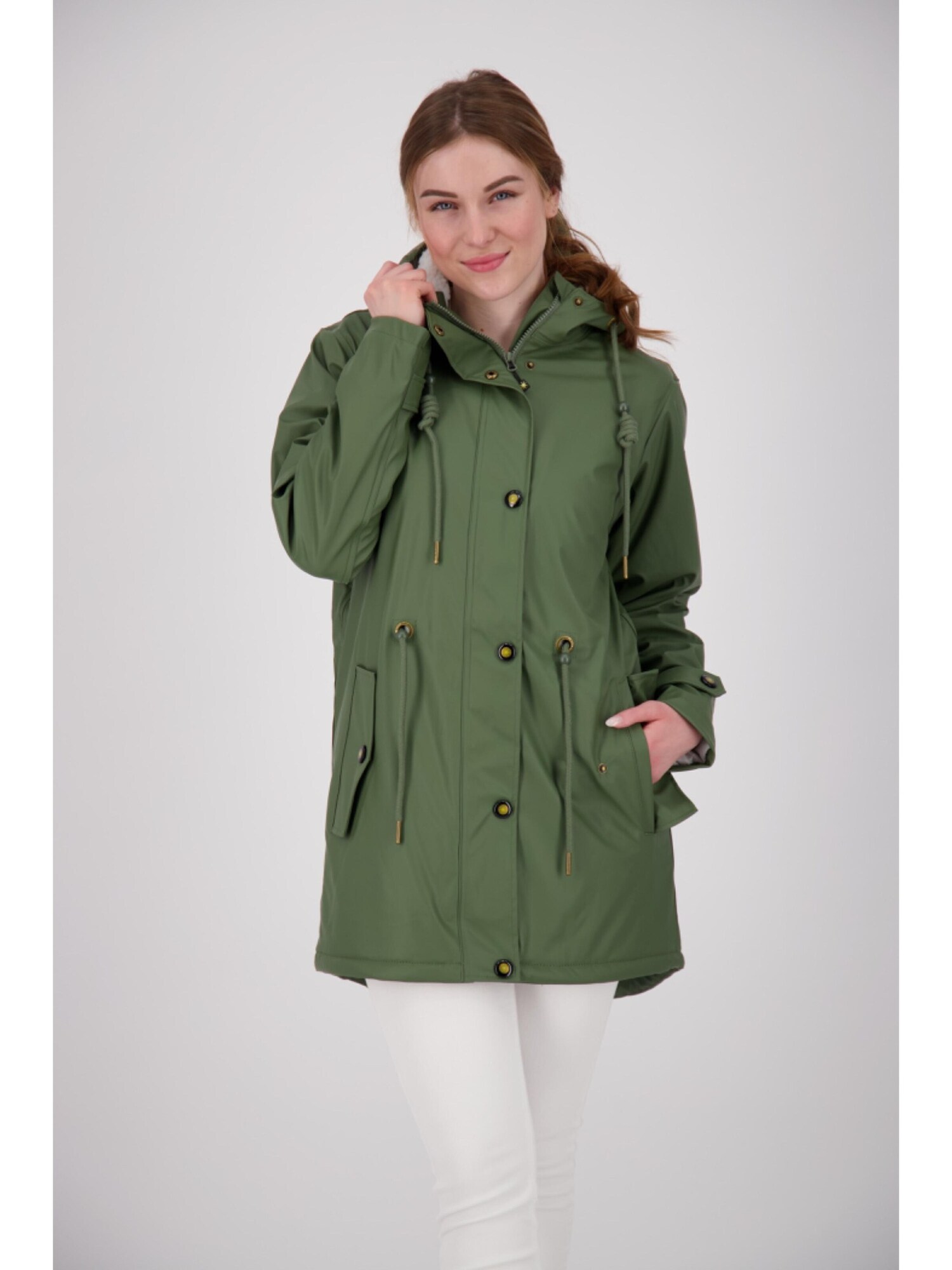 ankerglut Cappotto funzionale 'Friesennerz ankergluttraum WMN'  oliva