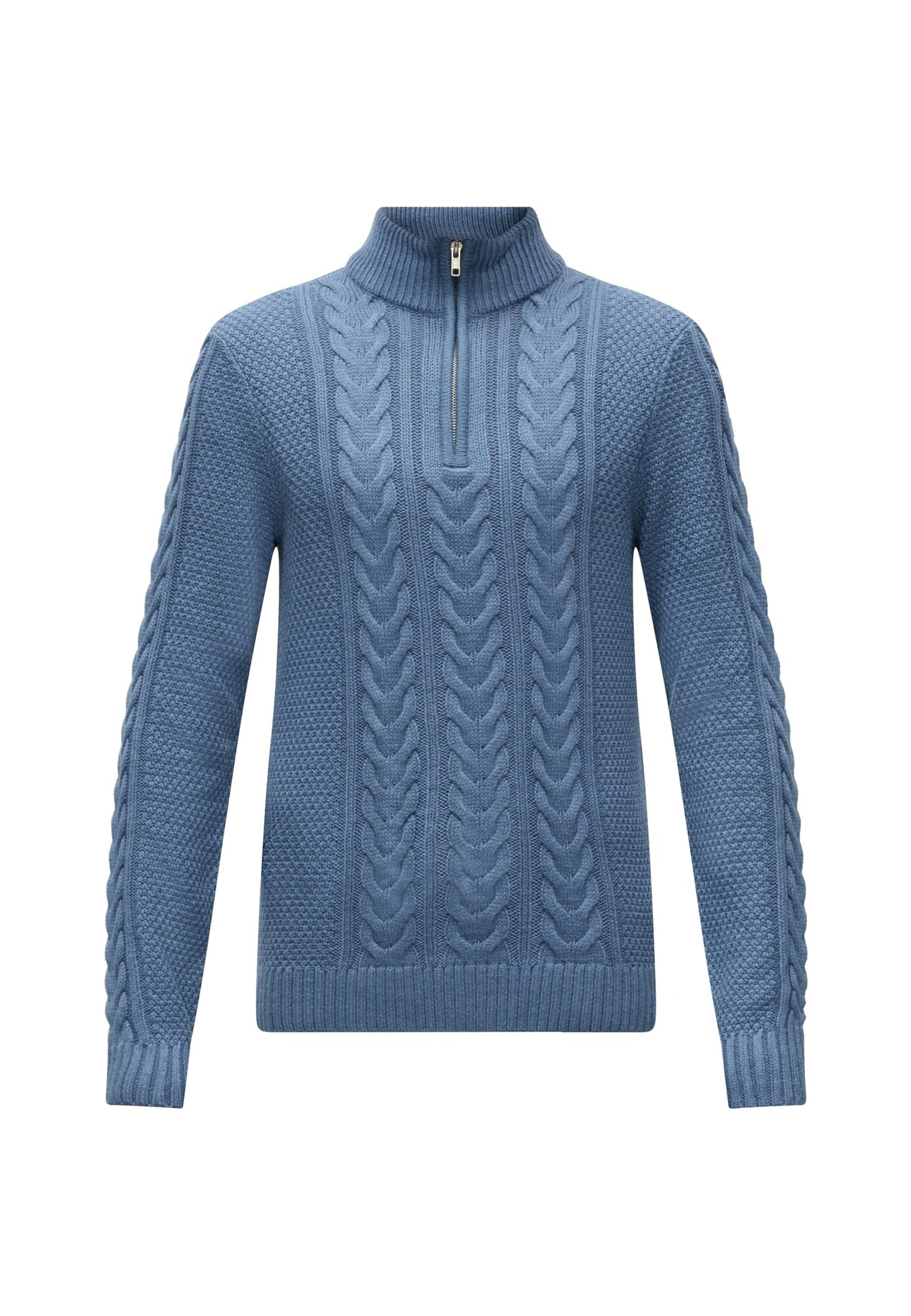 BLEND Jersey 'BHBASIM' azul paloma