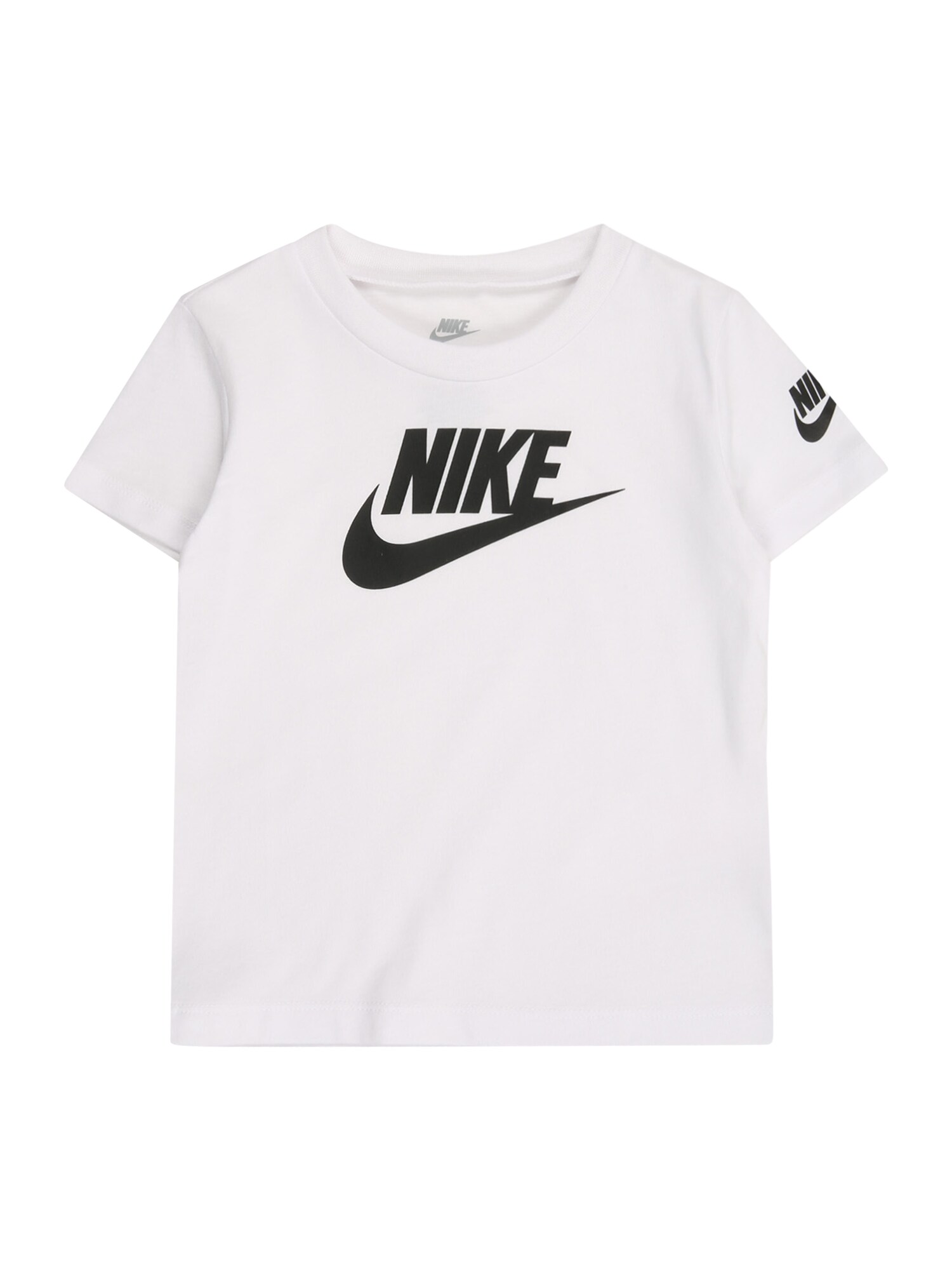 Nike Sportswear Tricou FUTURA EVERGREEN  negru / alb