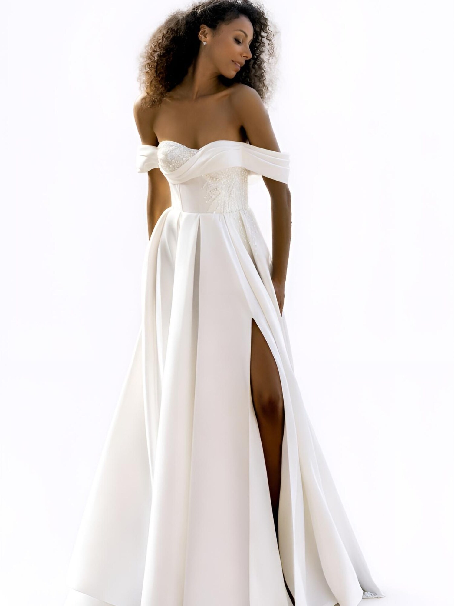 Devotion Dresses Abito da sera 'Wedding Dress Astras'  avorio