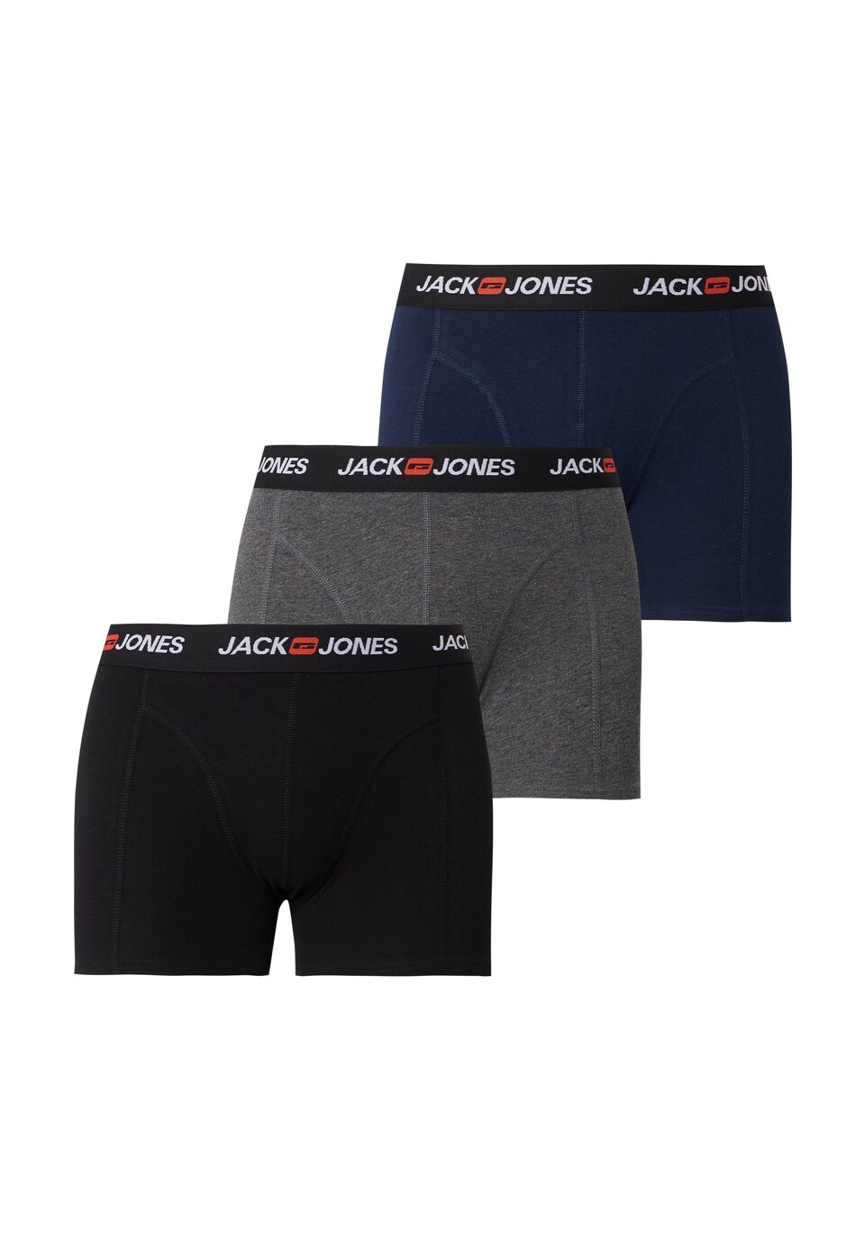 Boxershorts 'JACCORP' marinblå / mörkgrå