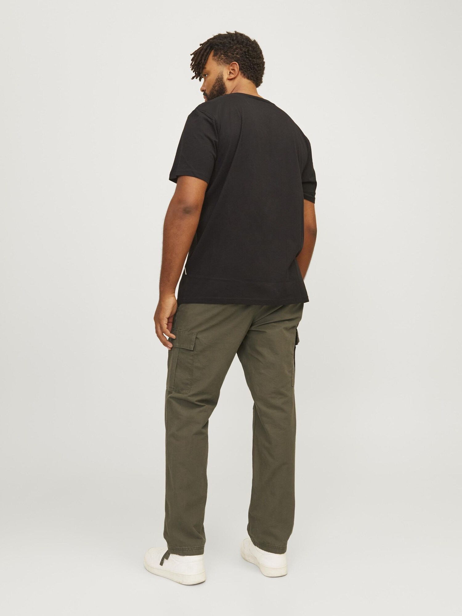 Jack & Jones Plus Kapsáče 'JPSTKANE JJBARKLEY' olivová (obrázok 4)
