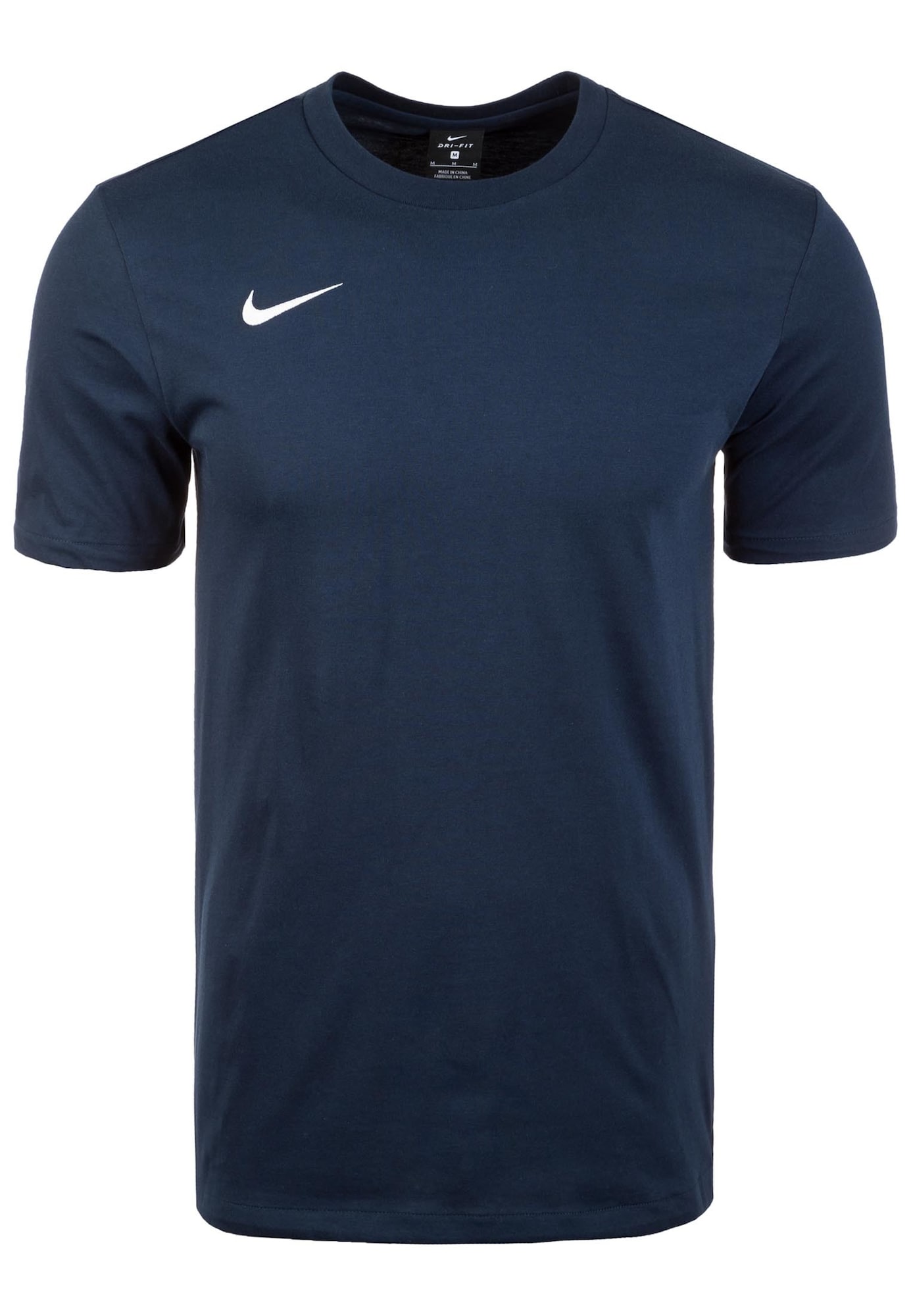NIKE Camiseta funcional 'Club 19'  azul noche / blanco