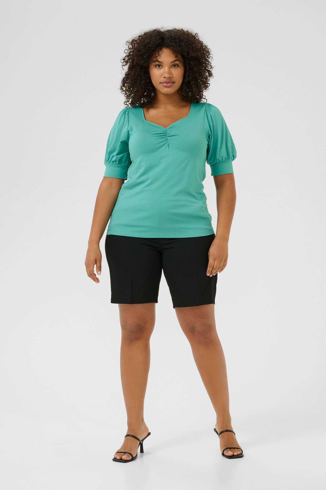 Thumbnail - KAFFE CURVE T-Shirt KCsissy