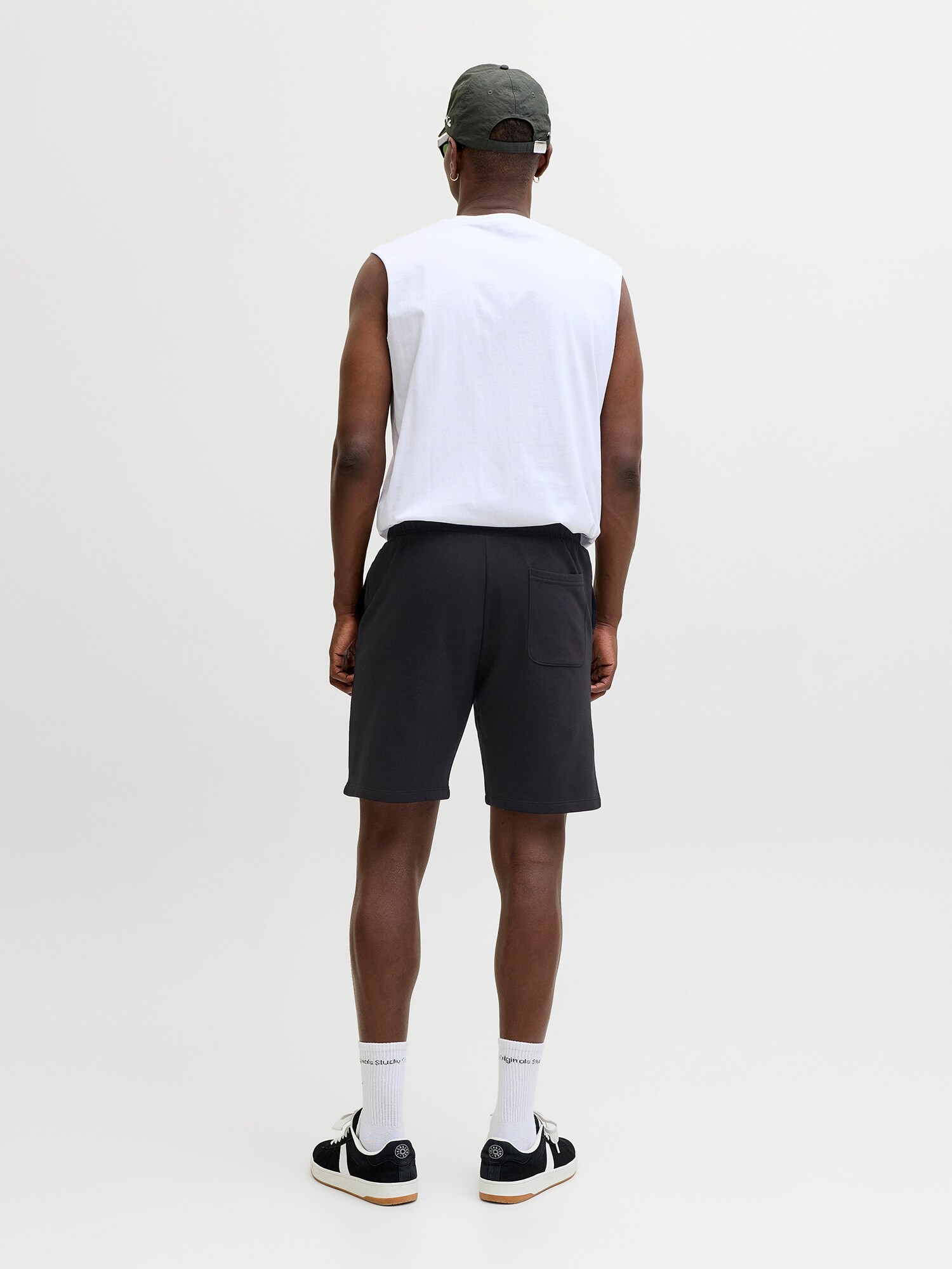 JACK & JONES Nohavice 'JPSTKane'  čierna / biela (obrázok 3)