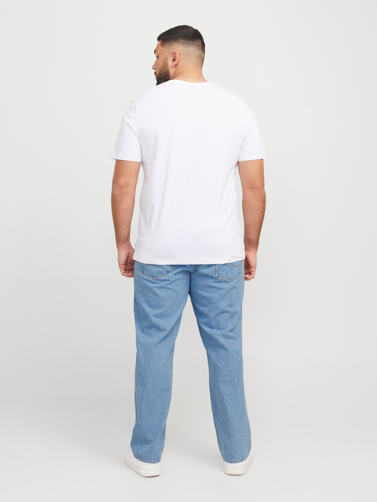 Jack & Jones Plus Džínsy 'JJIEddie JJOriginal' modrá denim (obrázok 4)