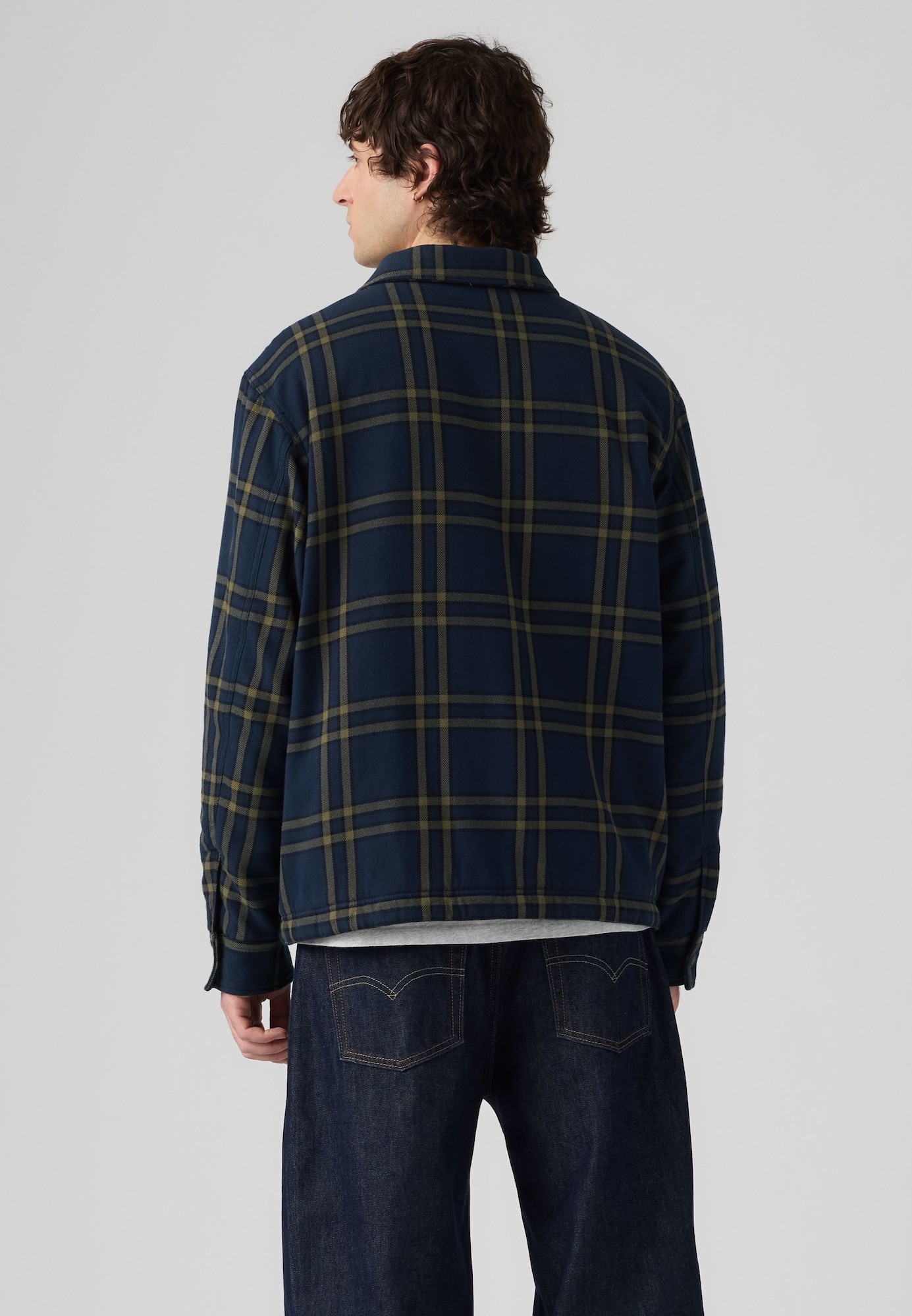 LEVI'S ® Chaqueta de entretiempo 'CROWLEY'  navy / oliva / negro – imagen 4