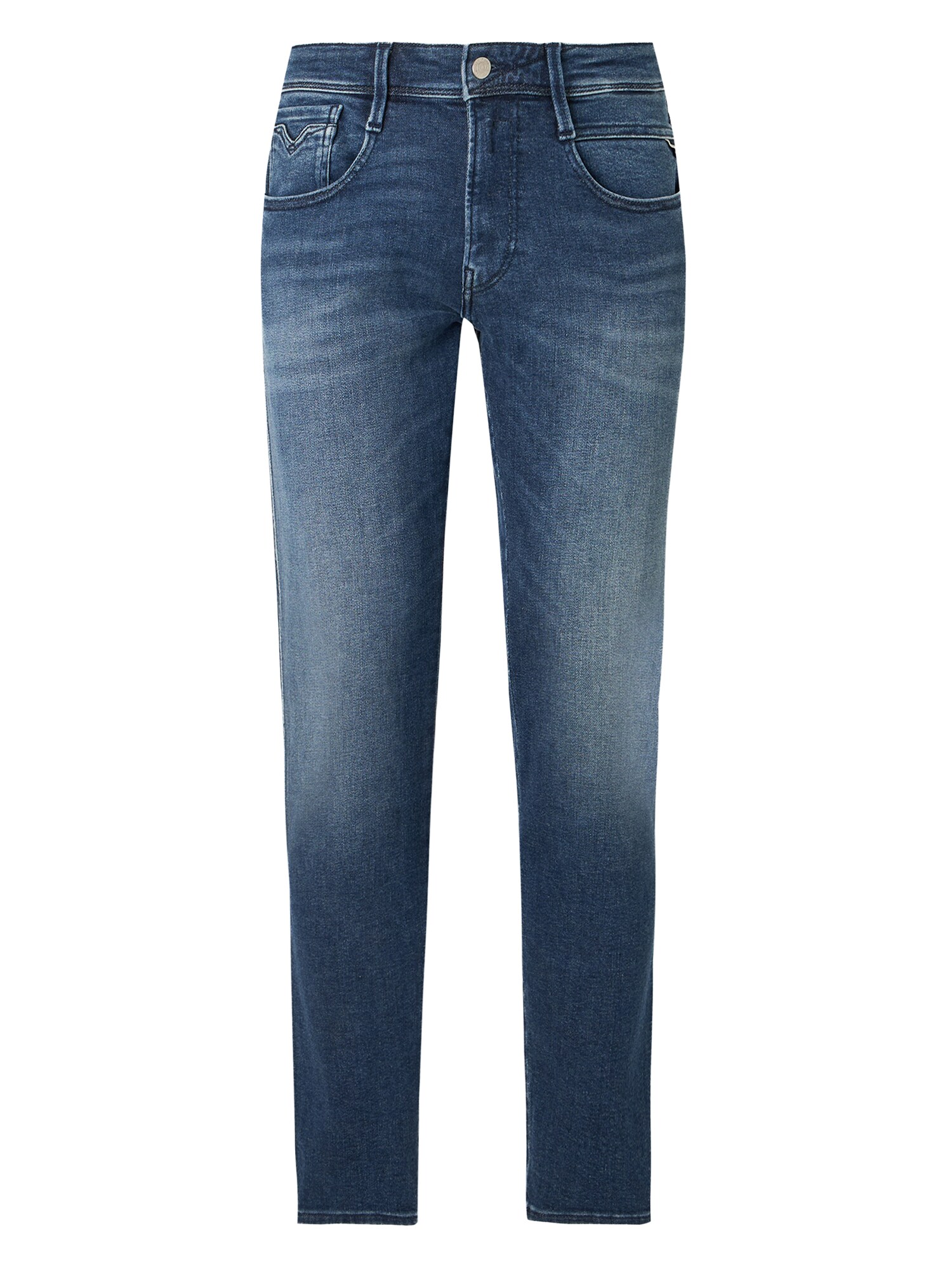 REPLAY Jeans ANBASS albastru denim