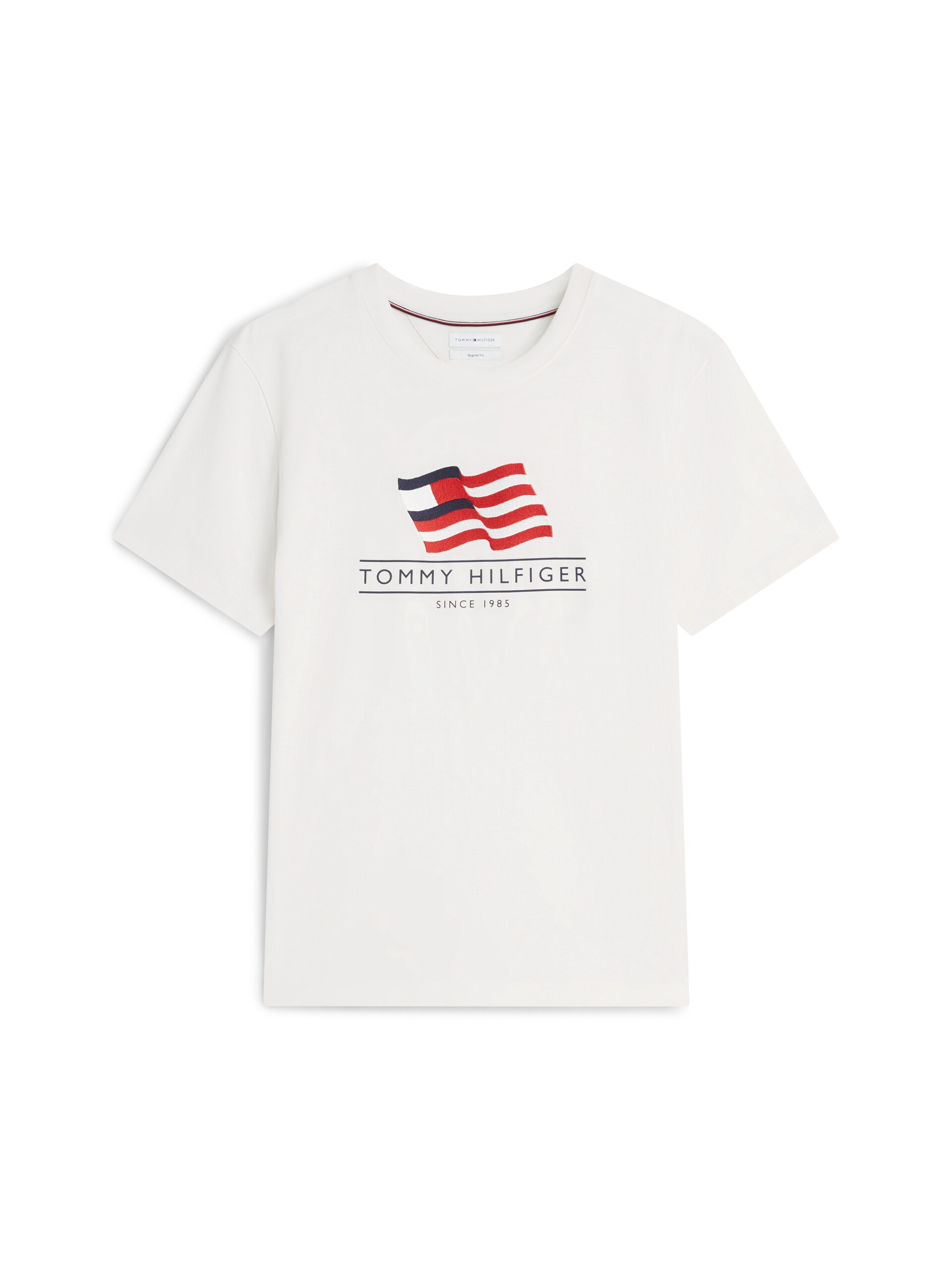 TOMMY HILFIGER T-shirt elfenben / marinblå herr