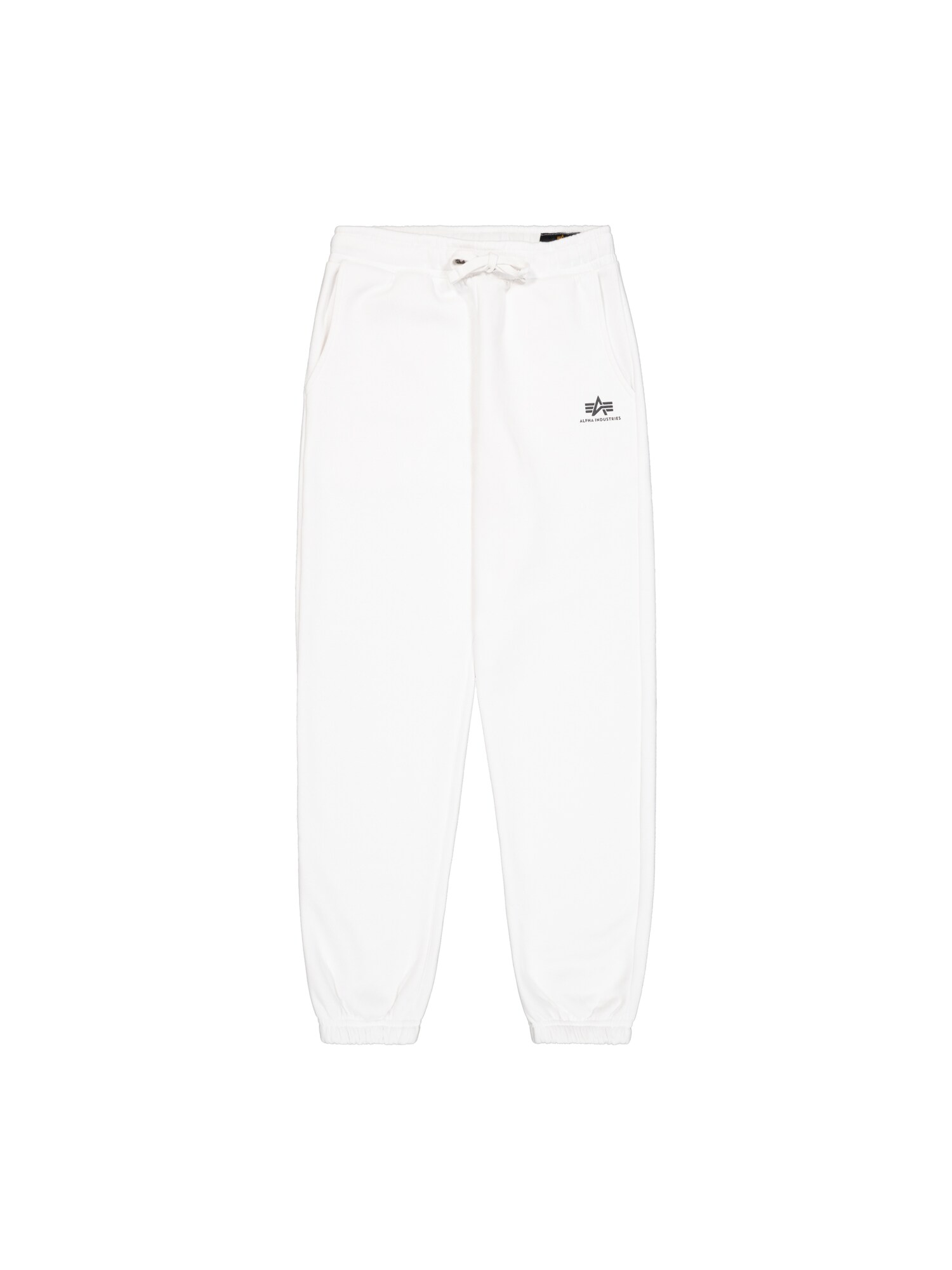 ALPHA INDUSTRIES Pantaloni  negru / alb