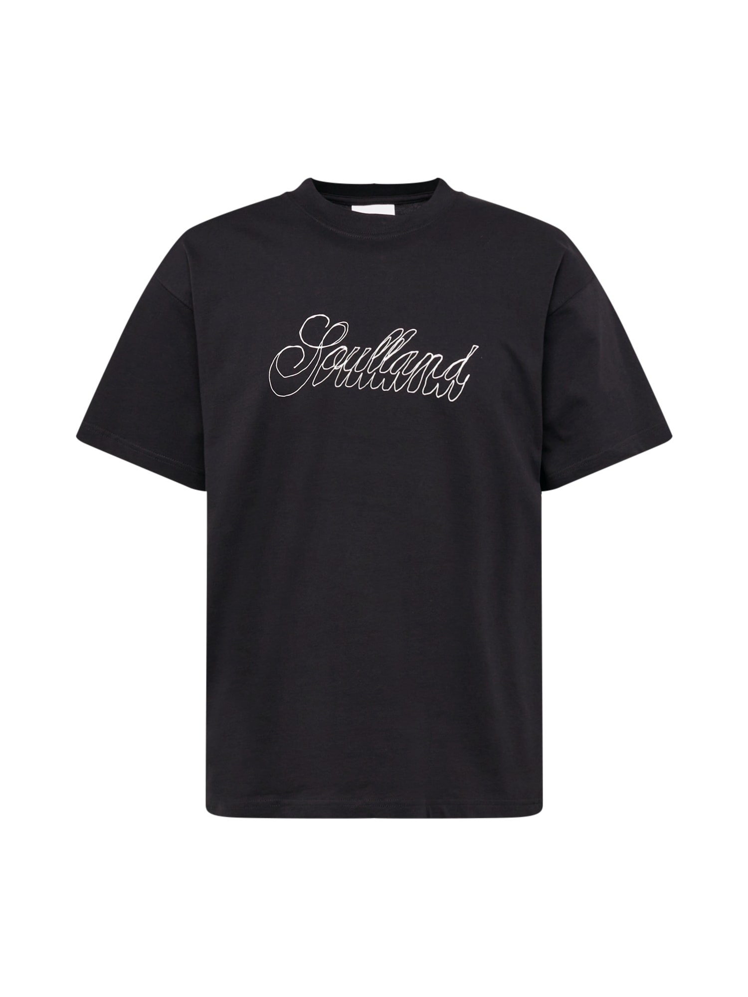 Soulland Marškinėliai juoda / balta