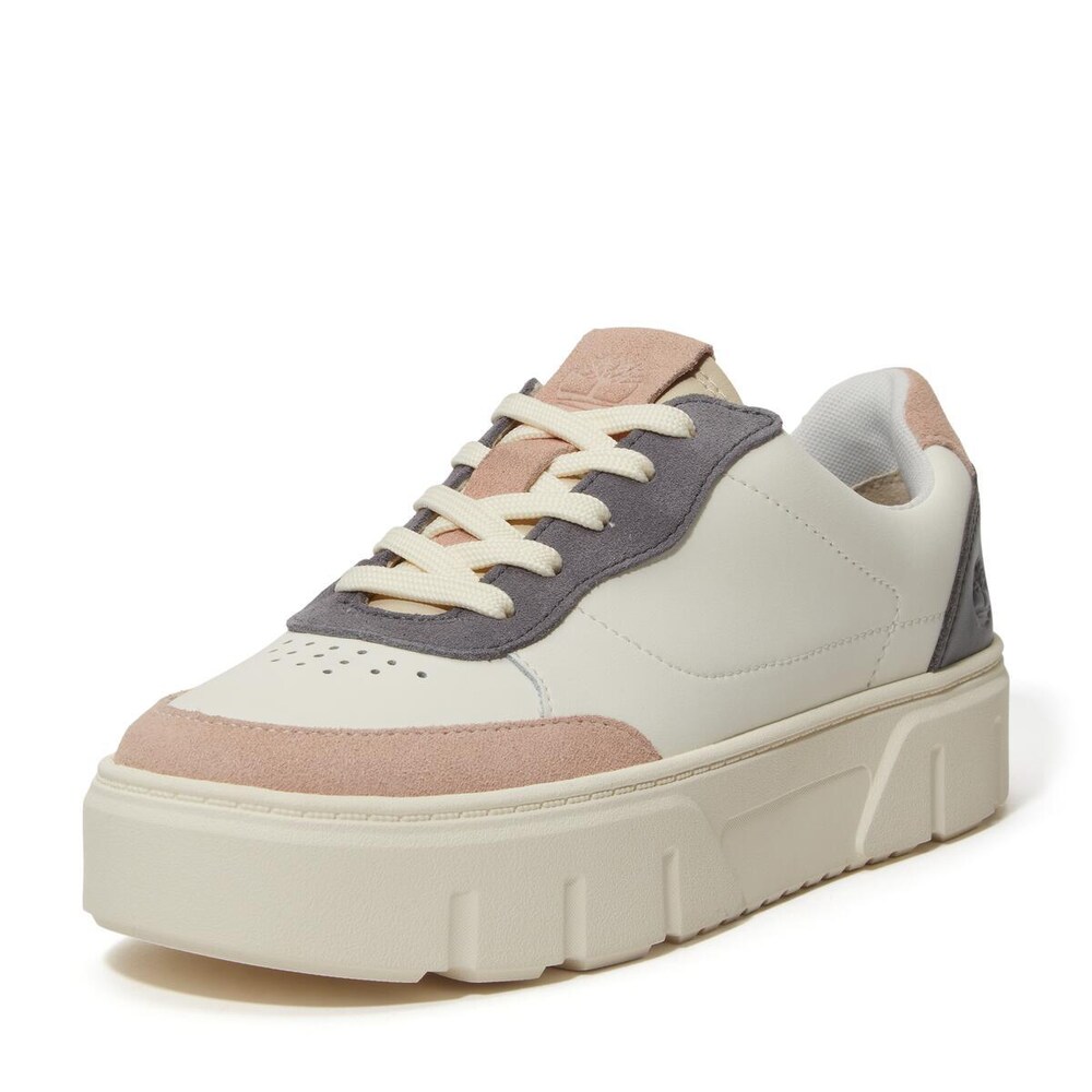 TIMBERLAND Sneaker Damen Größe 38.5 camel / dunkelgrau / offwhite