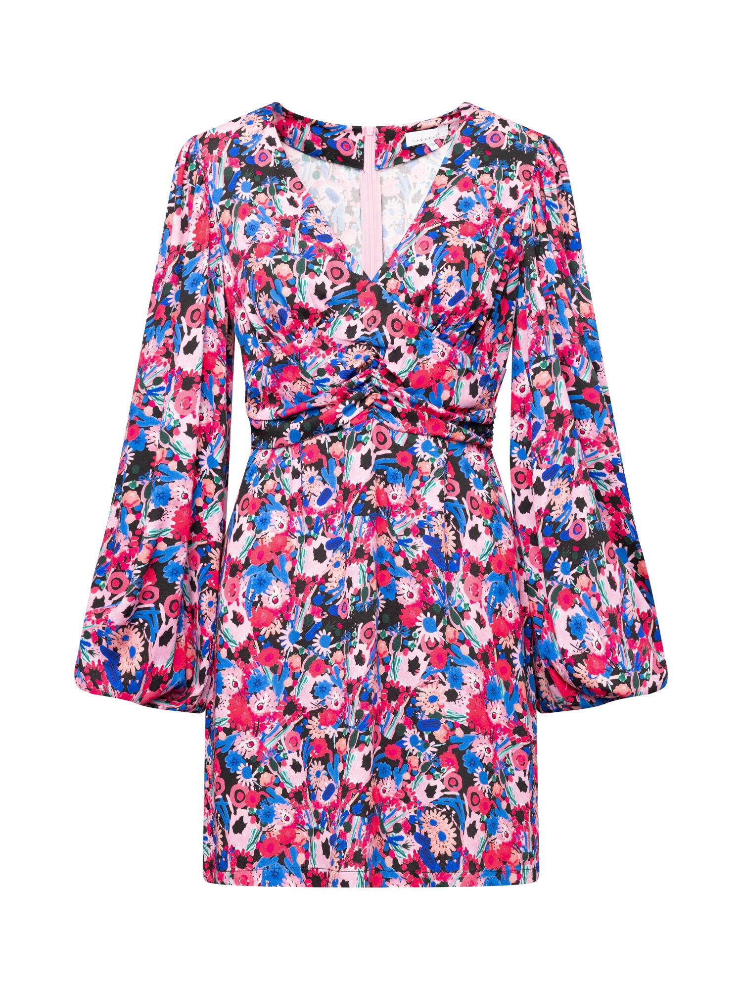 Laurella Rochie  albastru / roșu / negru / alb