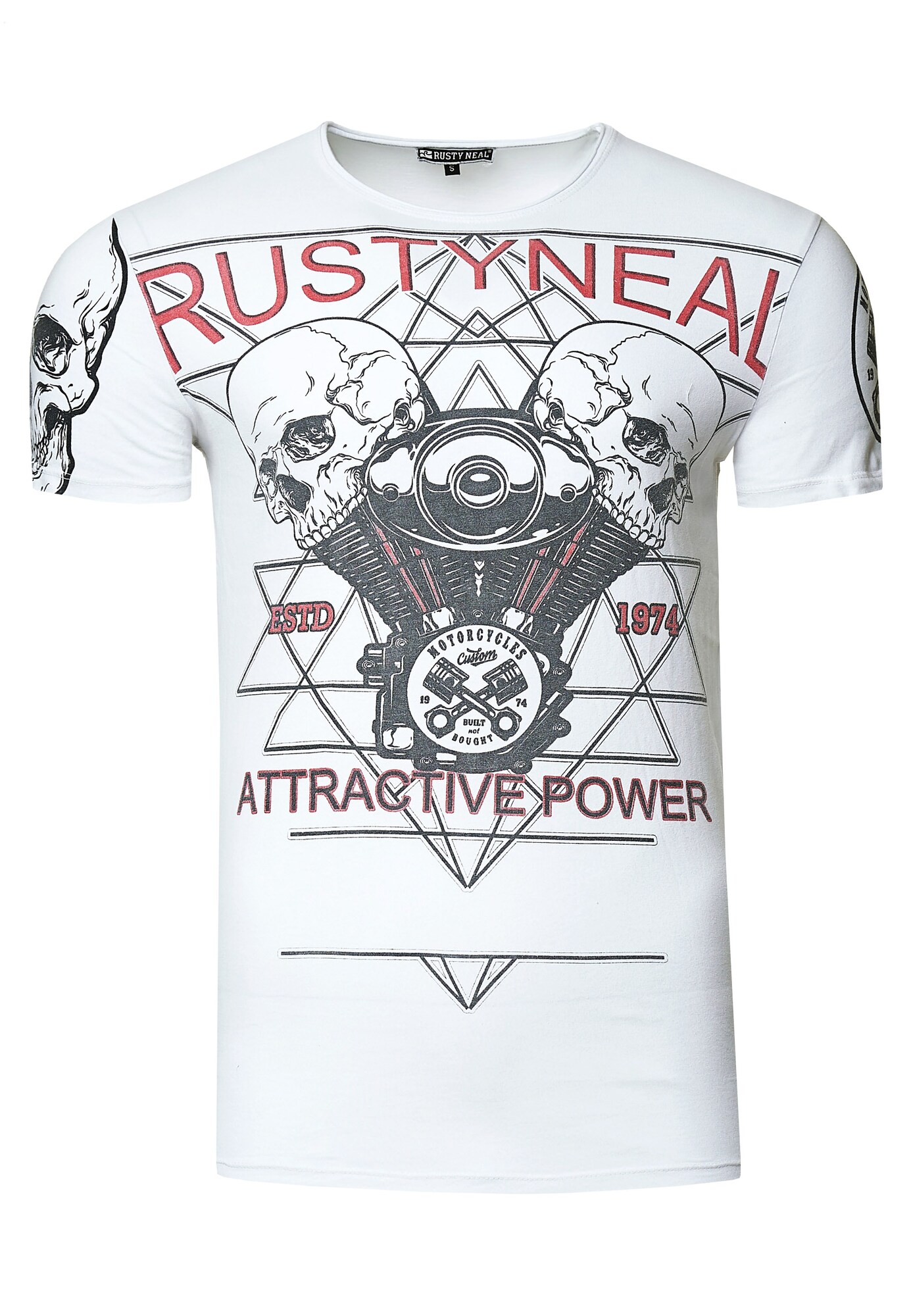 Thumbnail - Rusty Neal Cooles T-Shirt mit Front-Print