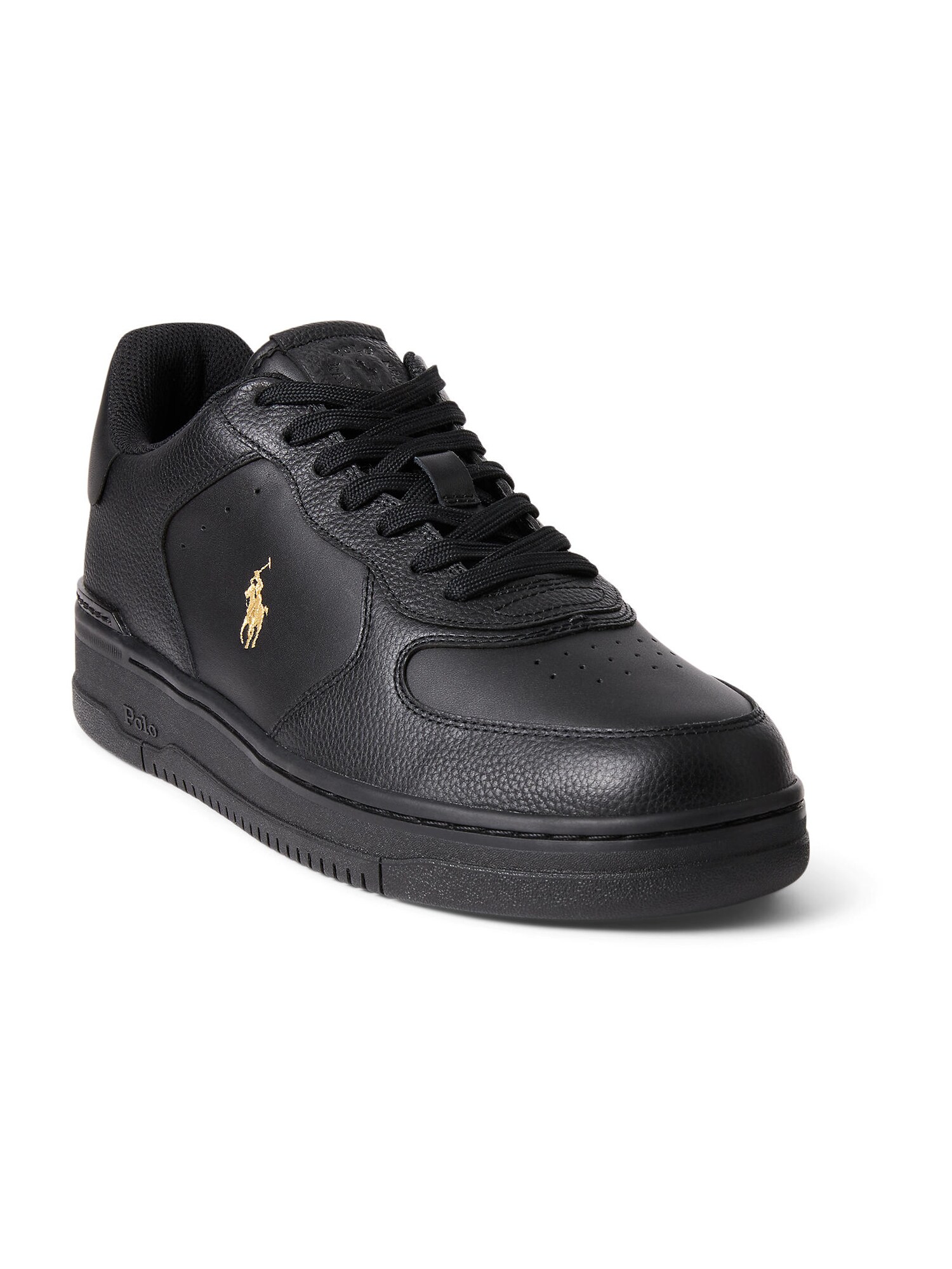 Polo Ralph Lauren Nízke tenisky 'MASTERS CRT'  zlatá žltá / čierna