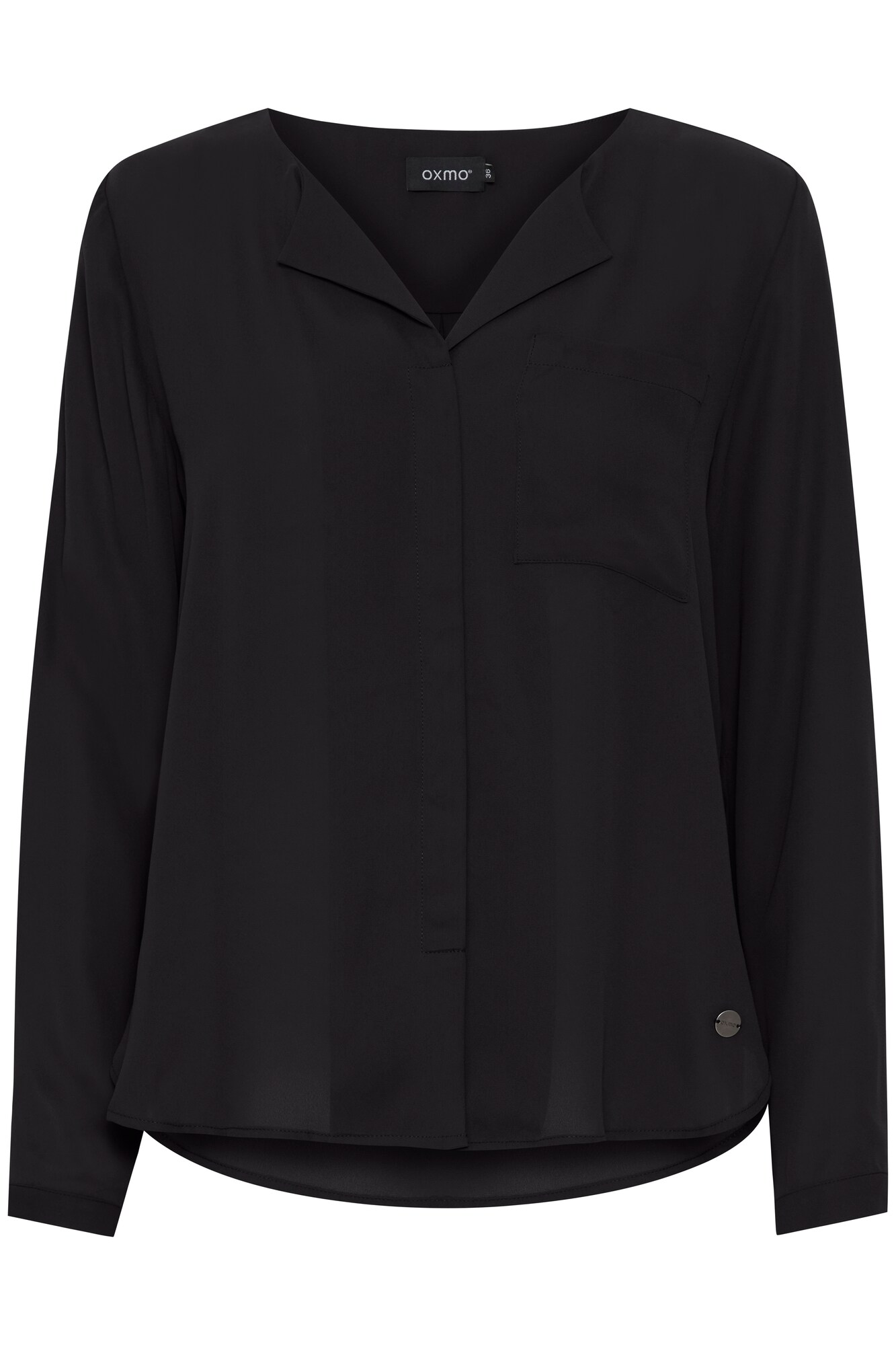 Oxmo Blusa 'Hally' negro