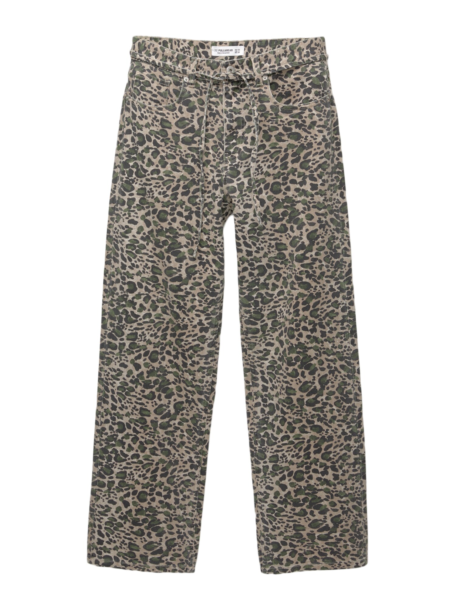 Pull&Bear Farmer  barna / sötétzöld / fekete akciós termékkép 1