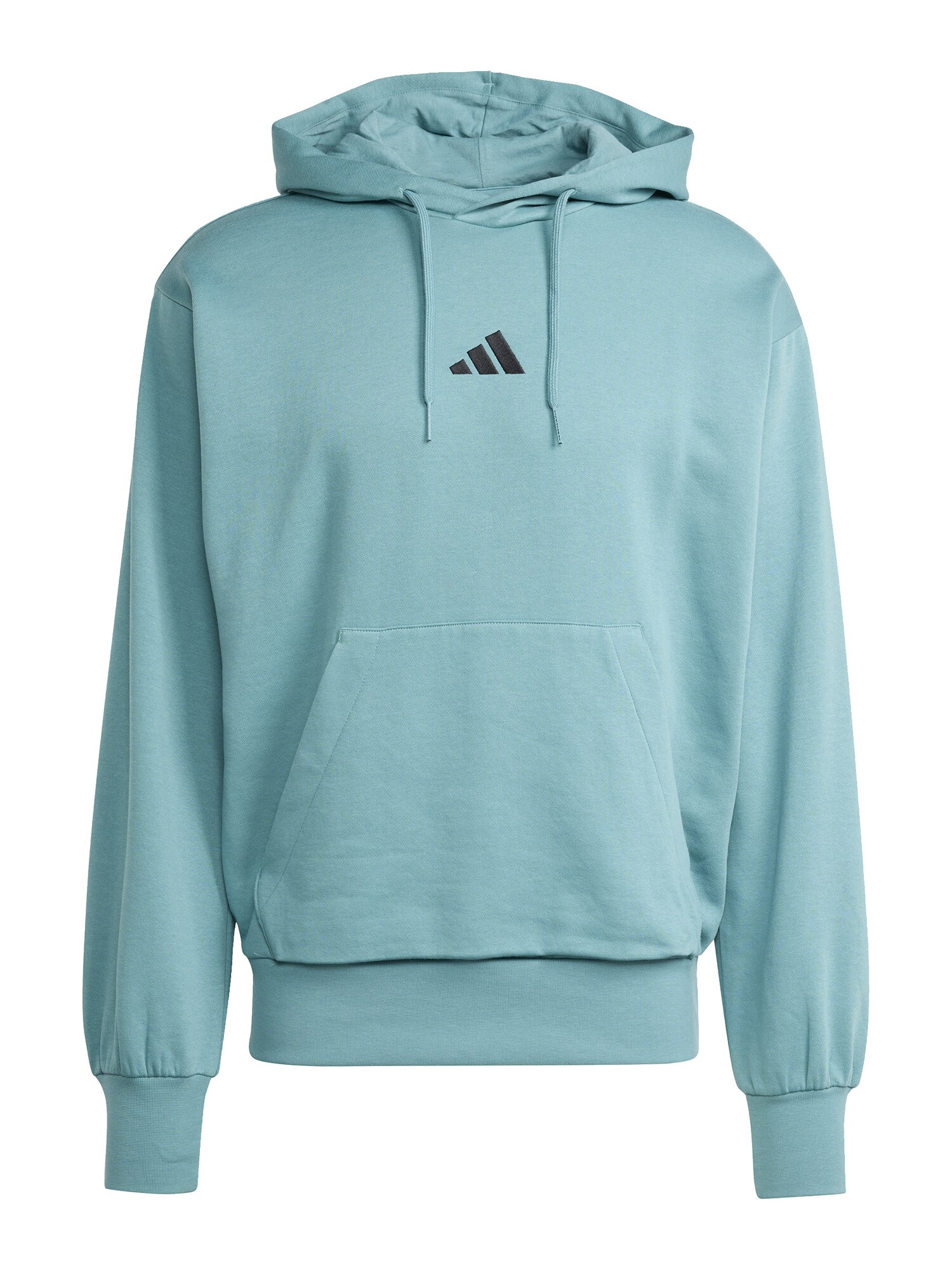 ADIDAS SPORTSWEAR Hanorac sport FEELCOZY  verde / negru