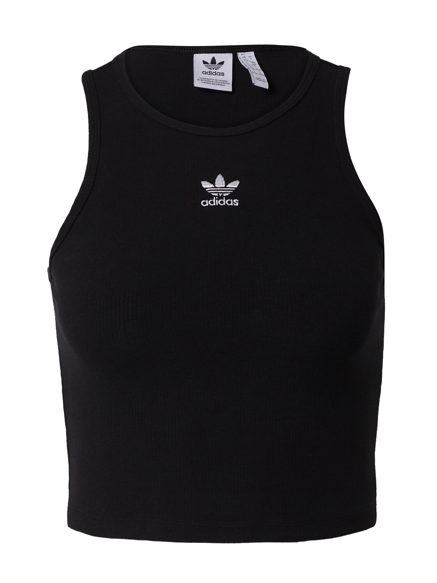 ADIDAS ORIGINALS Top 'Essentials'  fekete / fehér akciós termékkép 1