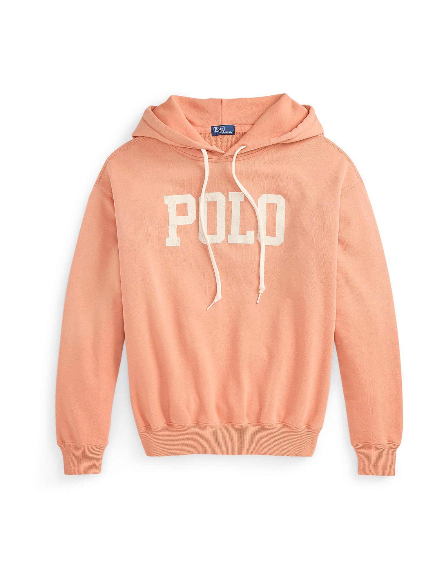 Polo Ralph Lauren Bluză de molton 'ISLAND'  corai / alb