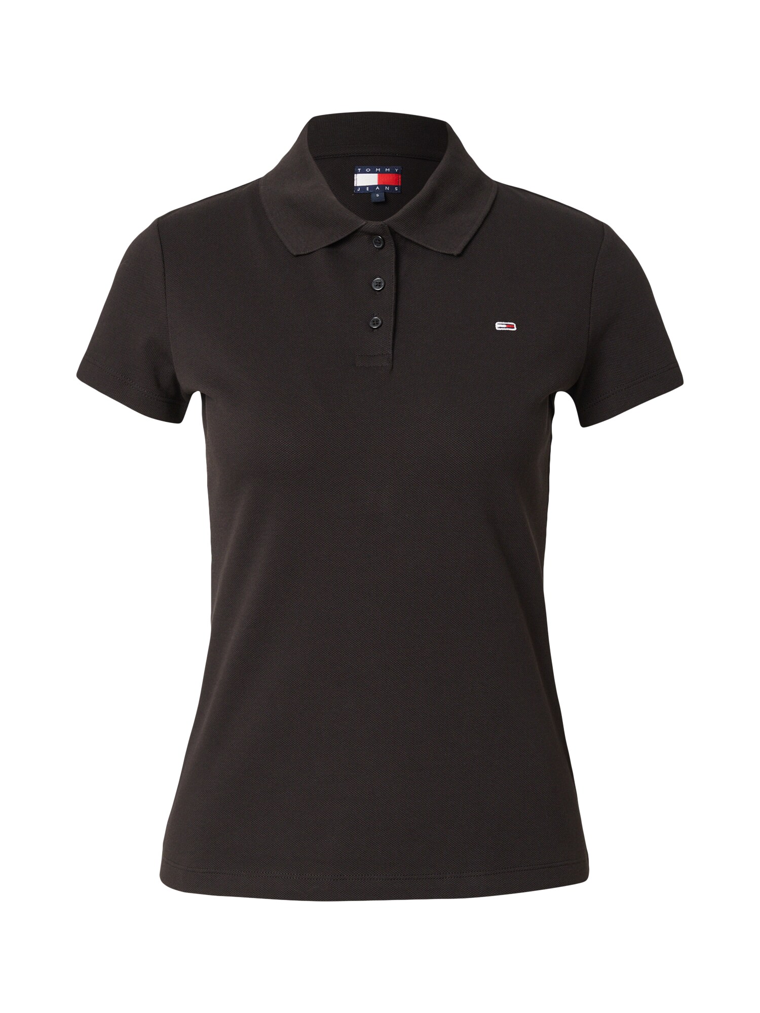 Tommy Jeans Tricou ESSENTIAL  negru