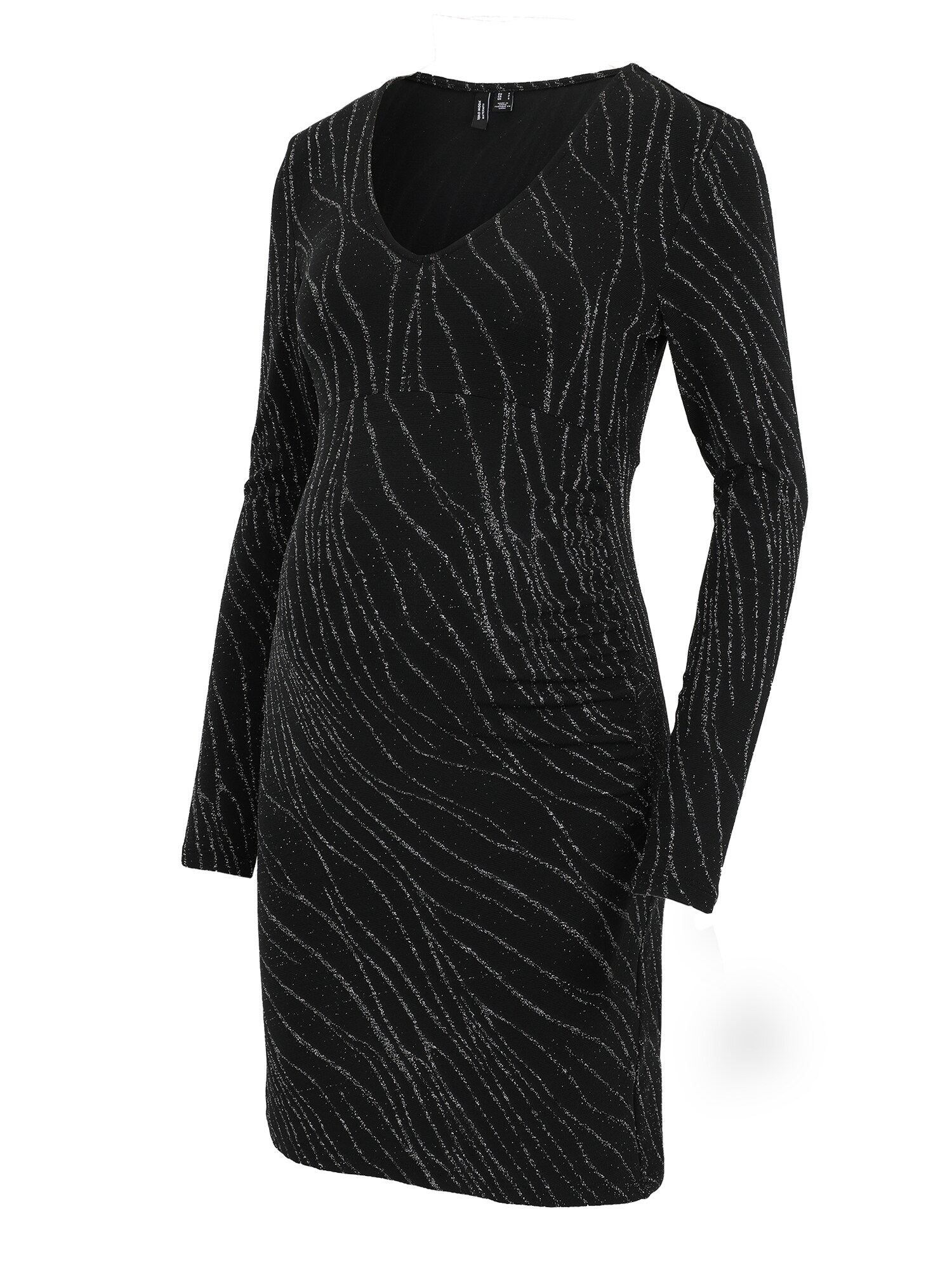 Vero Moda Maternity Vestido 'VMMNita'  negro / plata