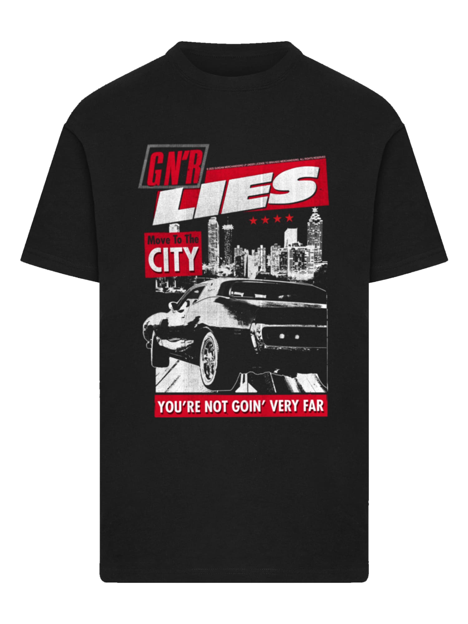 Thumbnail - F4NT4STIC T-Shirt Guns N Roses Lies City Rock Music