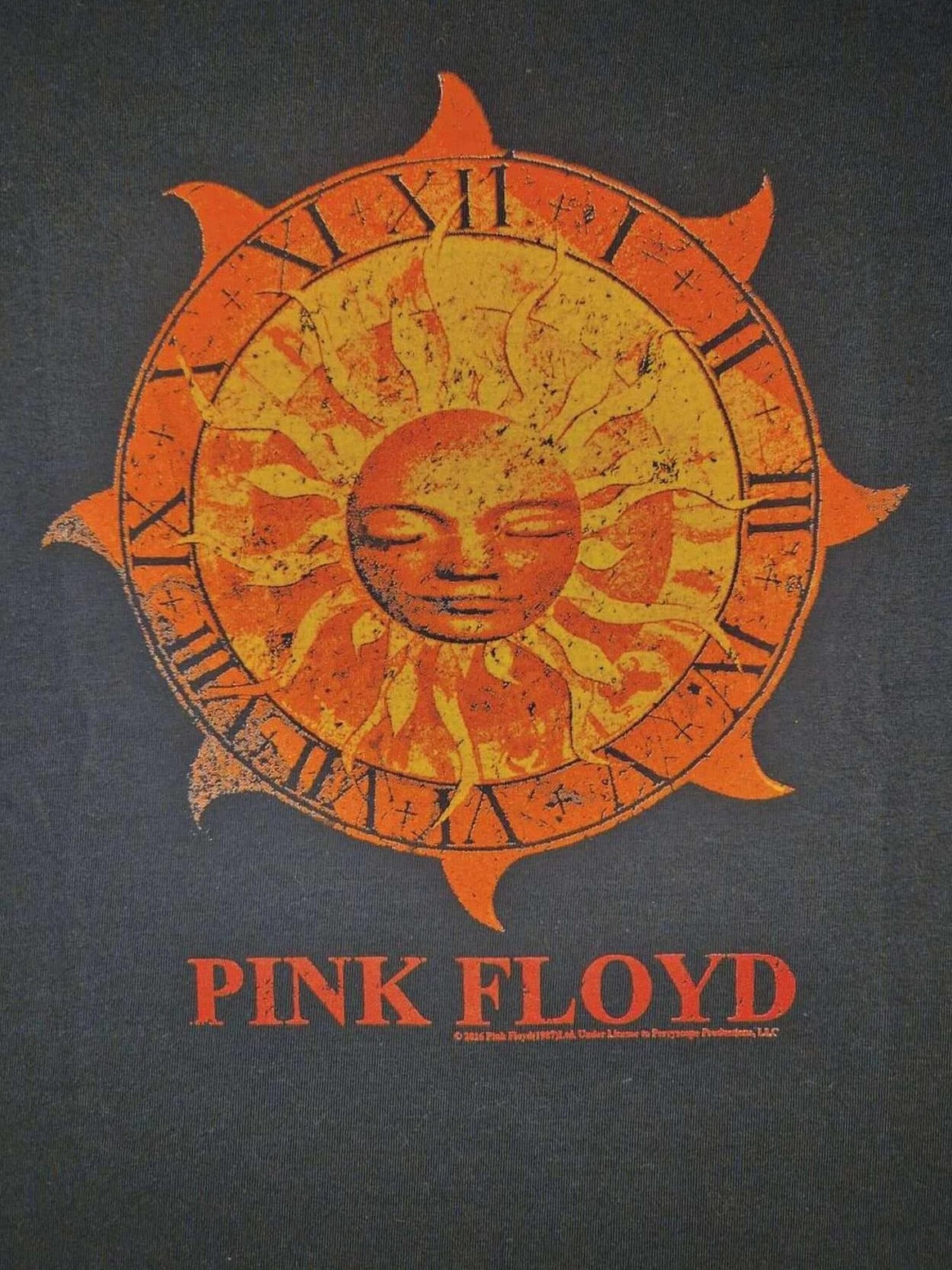 Pink Floyd Camiseta 'Pink Floyd - Brockom-84 T-Shirt' negro – imagen 3