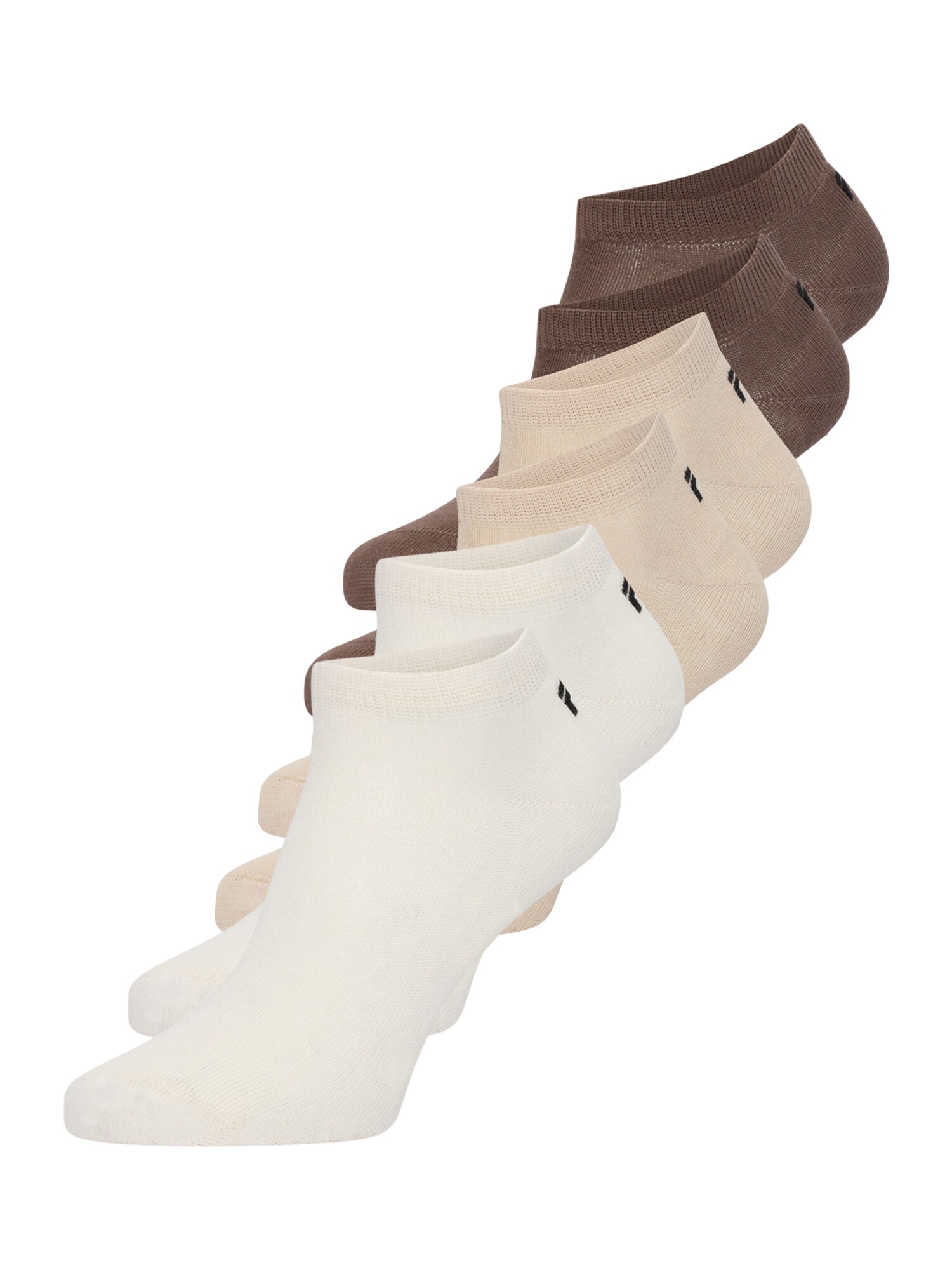 FILA Șosete  bej / maro / negru / alb natural