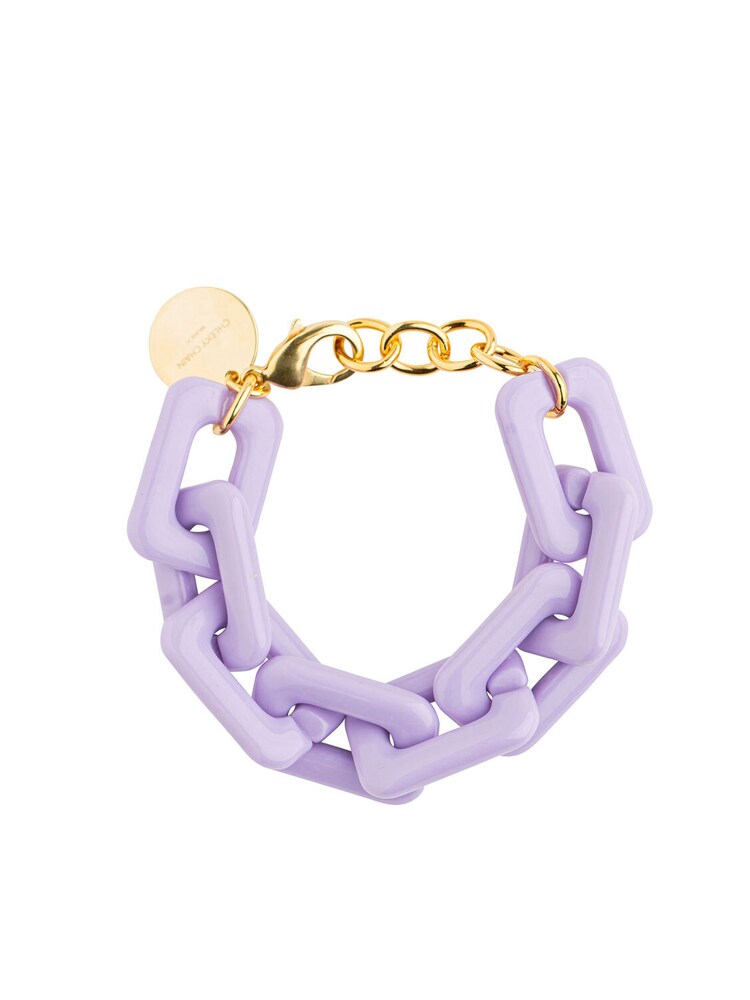 Cheeky Chain Munich Armband 'Twiggy' Damen Größe One Size gold / lavendel
