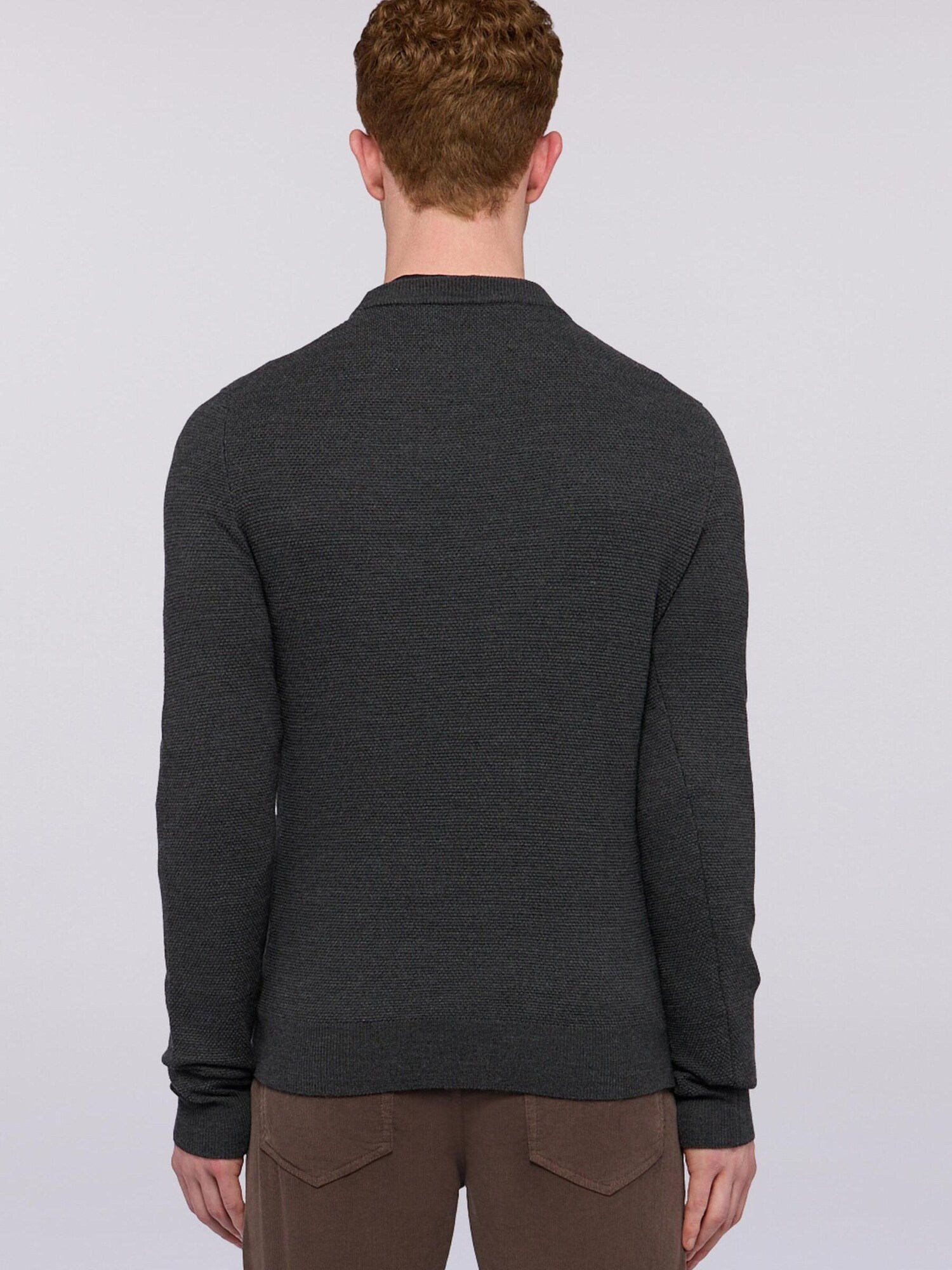 Trussardi Jersey gris claro – imagen 3