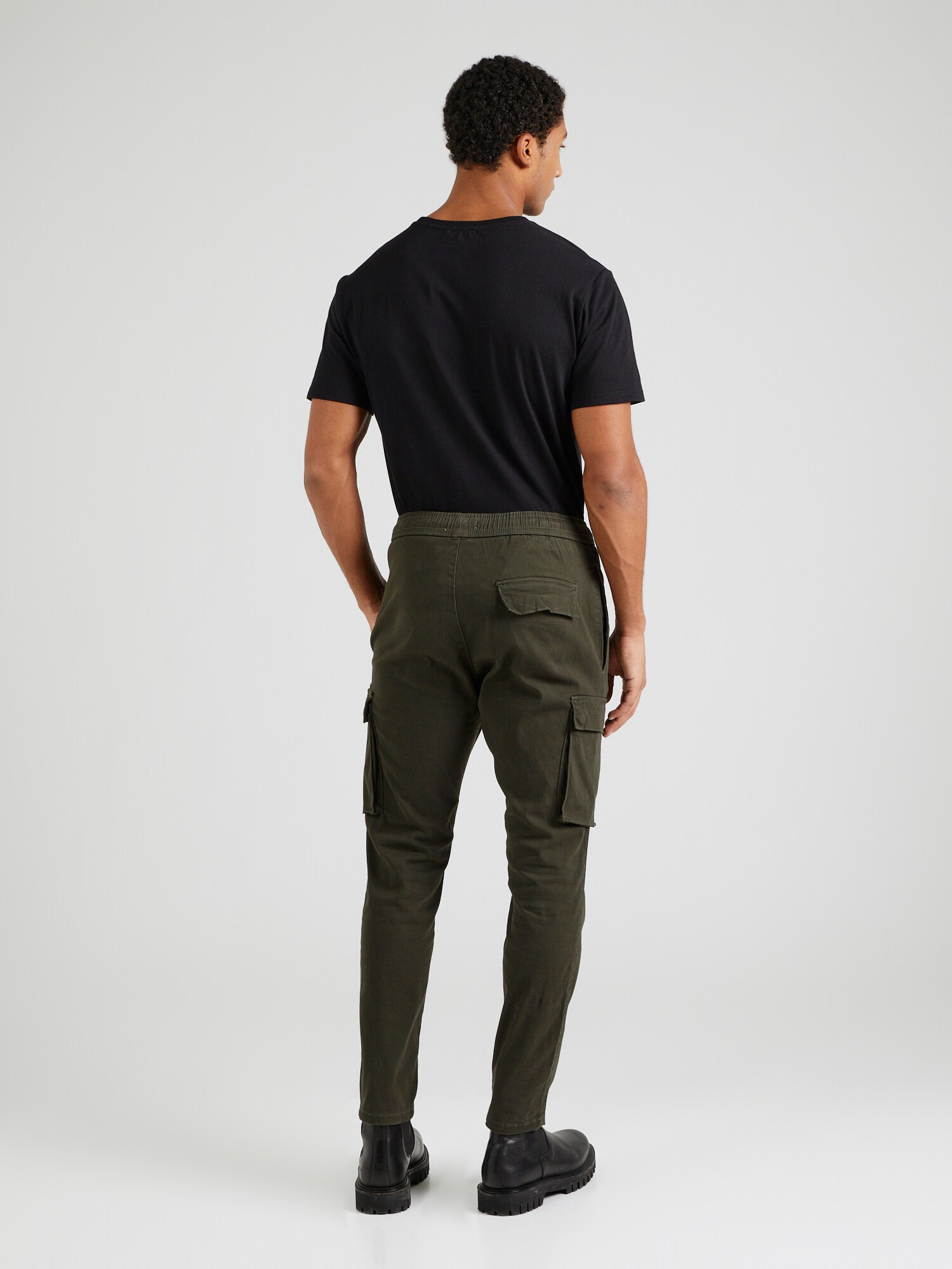 Only & Sons Cargo nadrágok 'ONSCAM LINUS'  sötétzöld termék 2. képe