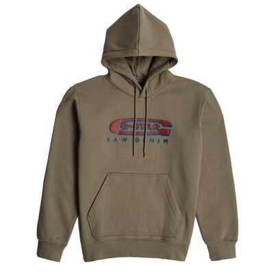G-STAR Sudadera  navy / verde / rojo sangre