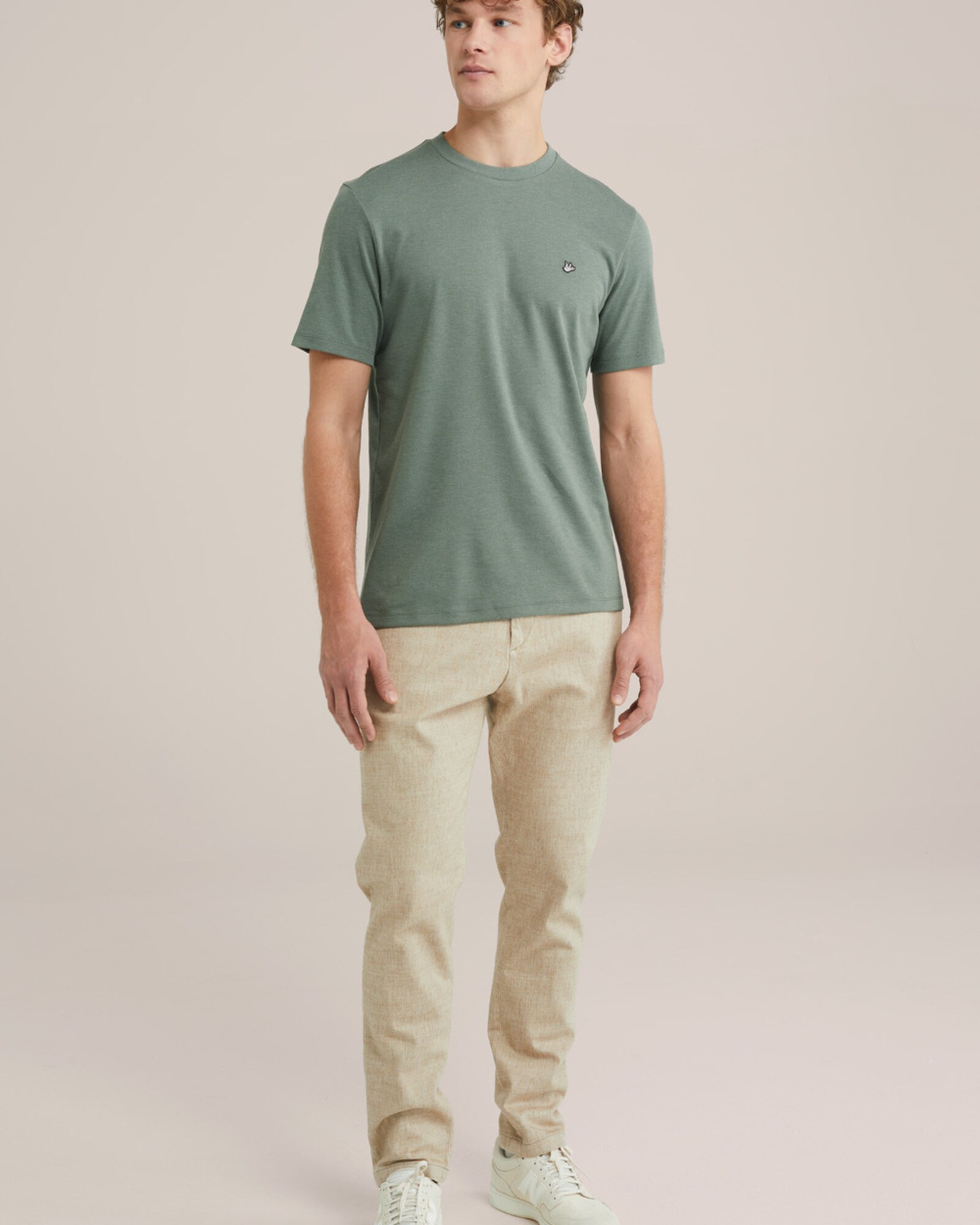 WE Fashion Póló  khaki termék 2. képe